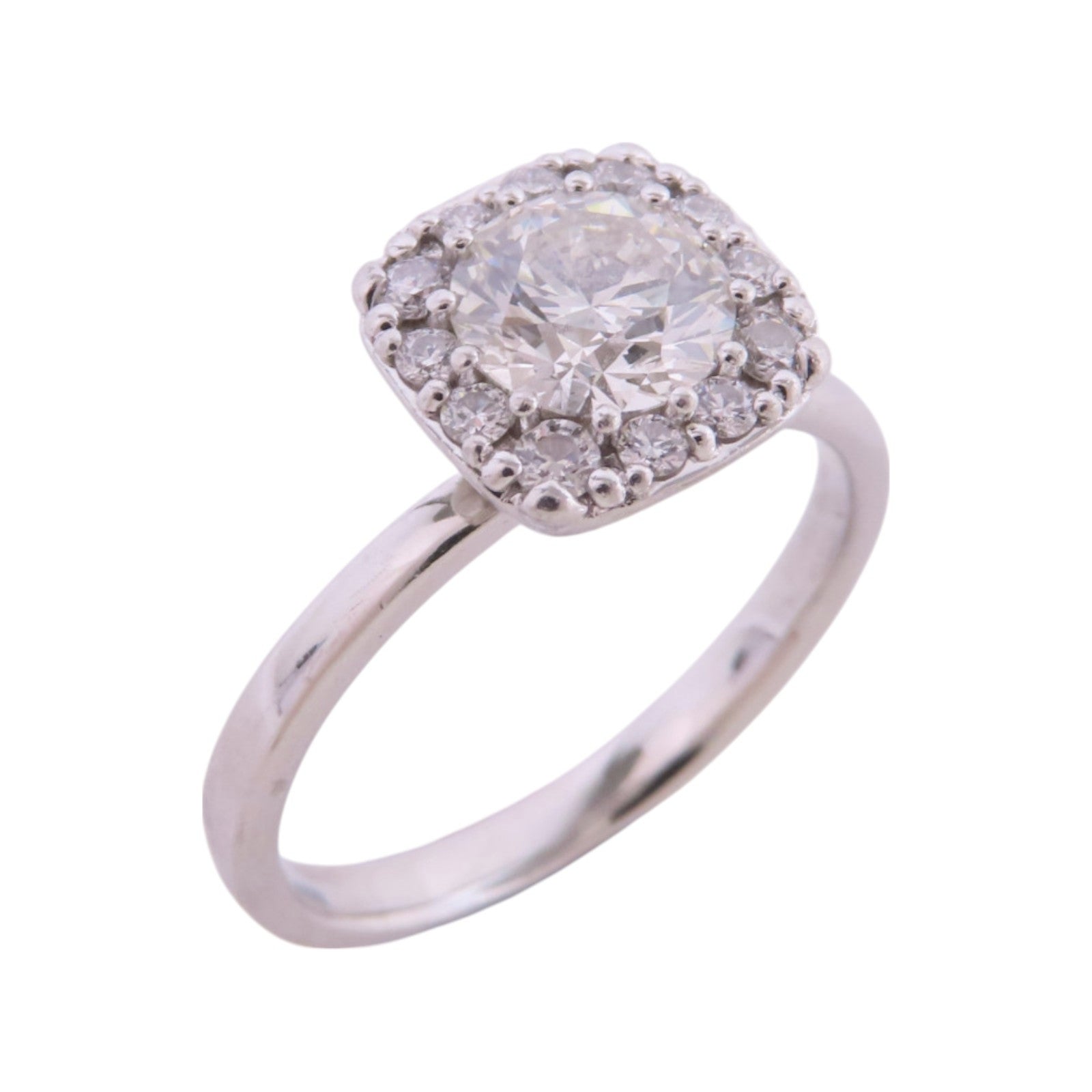 JEWELRY Diamond Ring PT950 Platinum US#8.25
