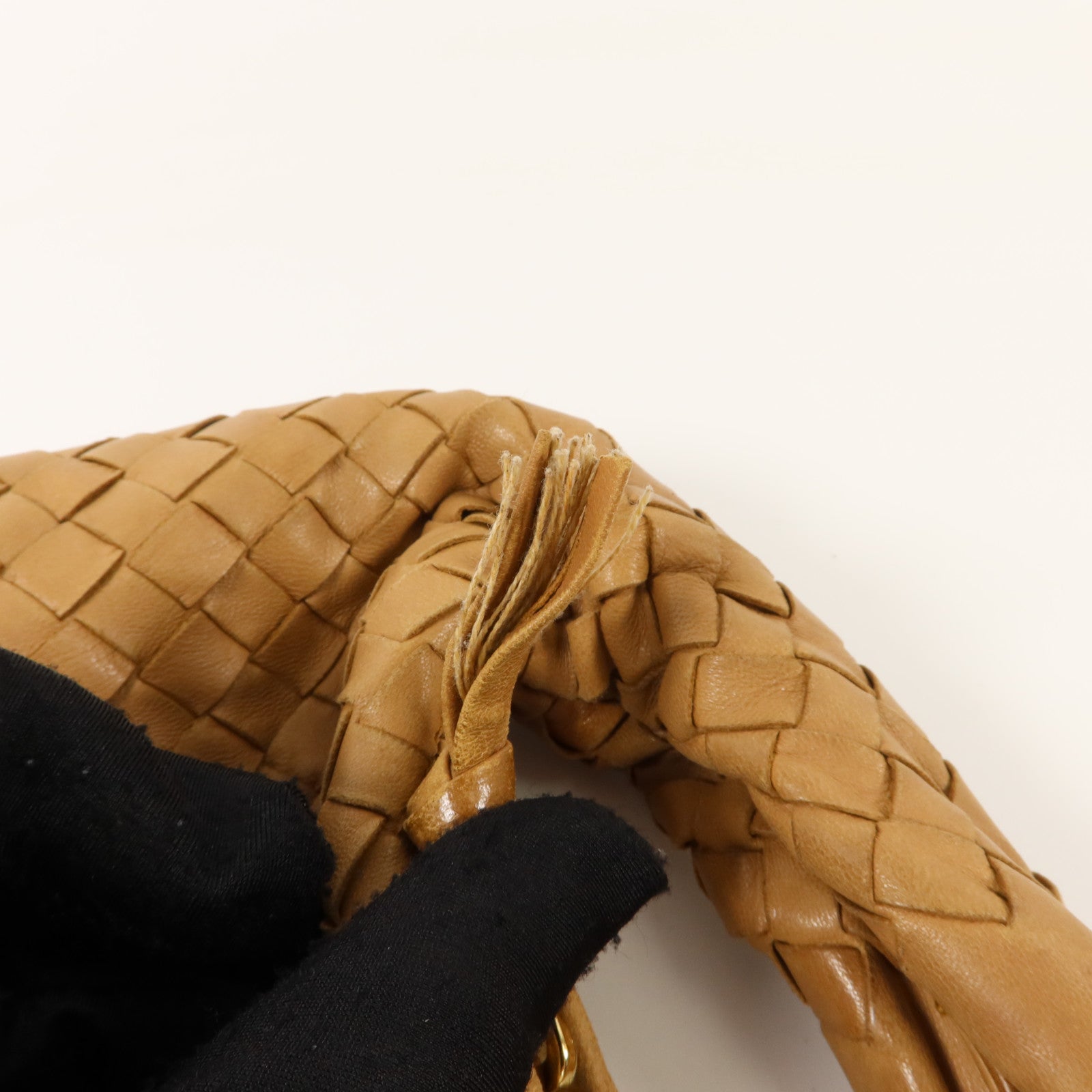 BOTTEGA VENETA 羊皮皮革Hobo肩背袋