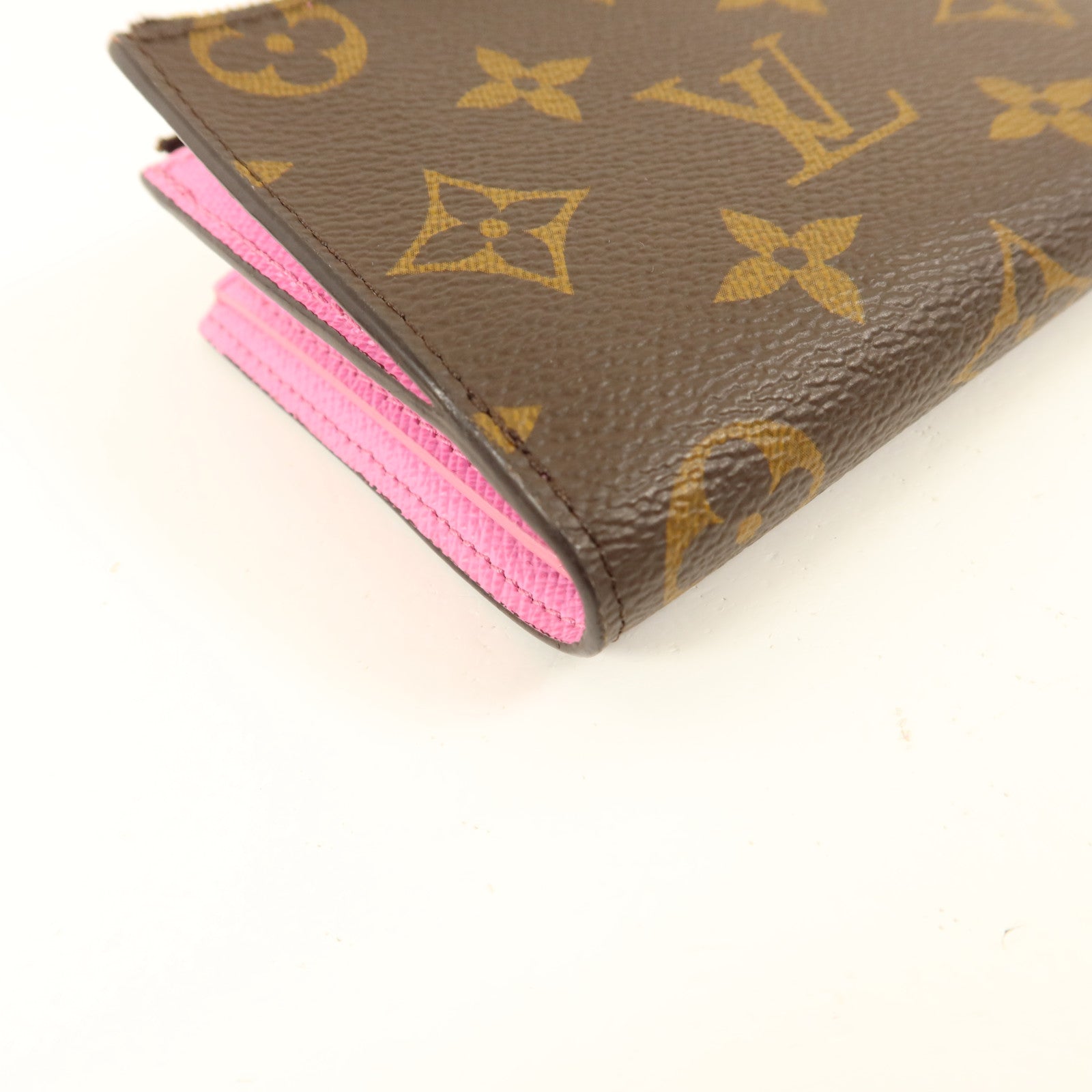 LOUIS VUITTON Monogram Lisa Wallet金扣錢包