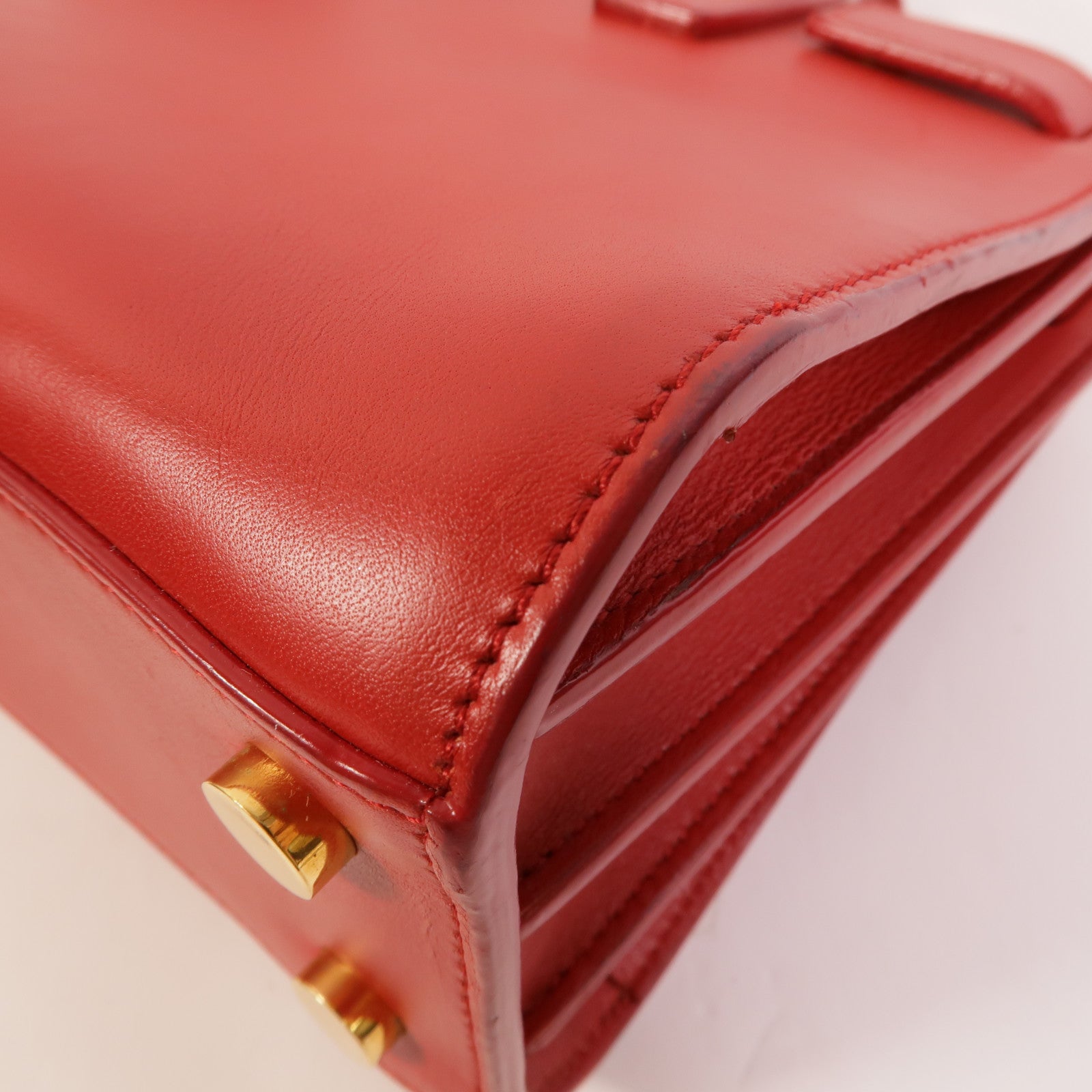 SAINT LAURENT 牛皮皮革Sac De Jour Nano手挽肩背兩用袋