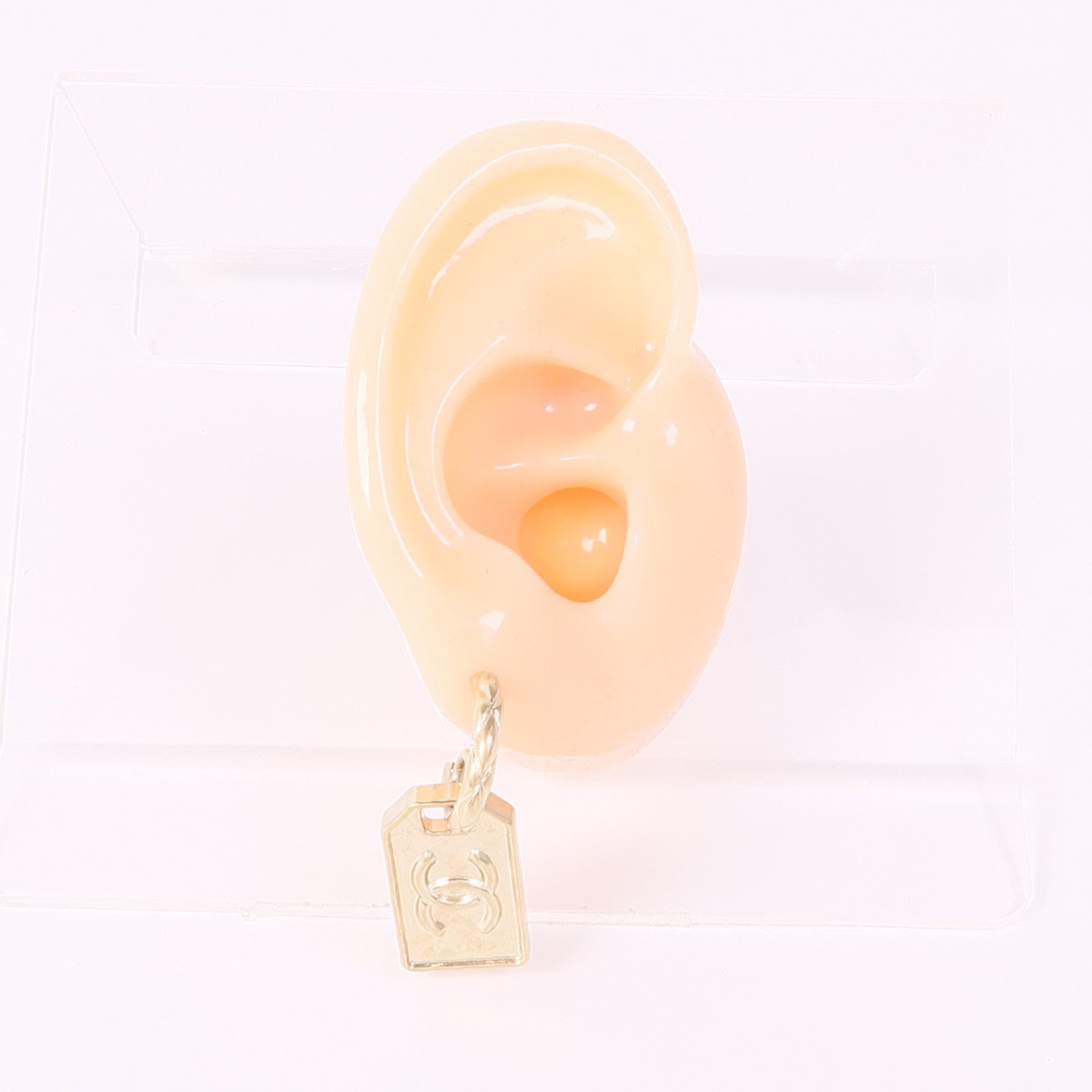 CHANEL CC Earrings Accessories Metal Gold