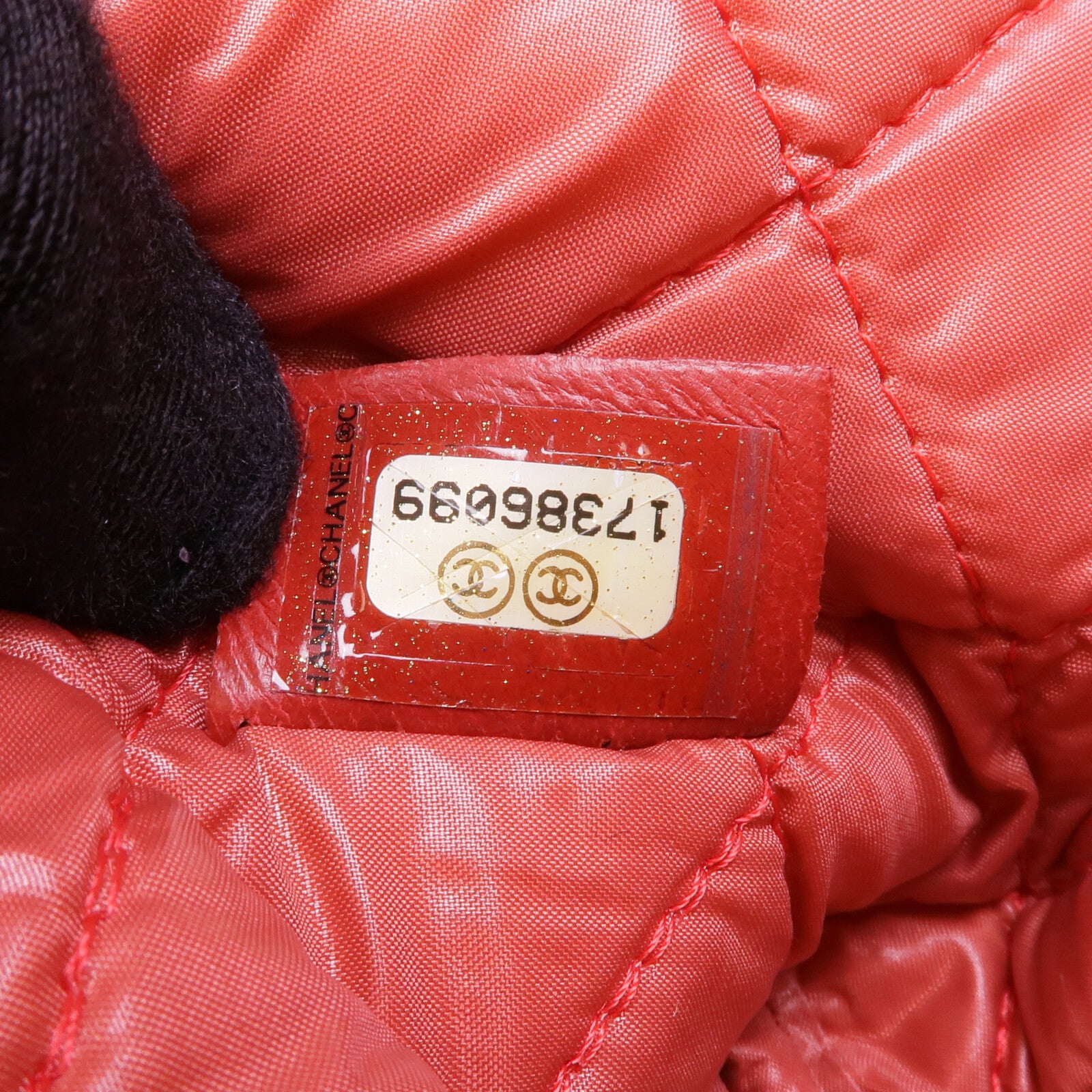 CHANEL 羊皮皮革Clutch Bag銀扣手拿包