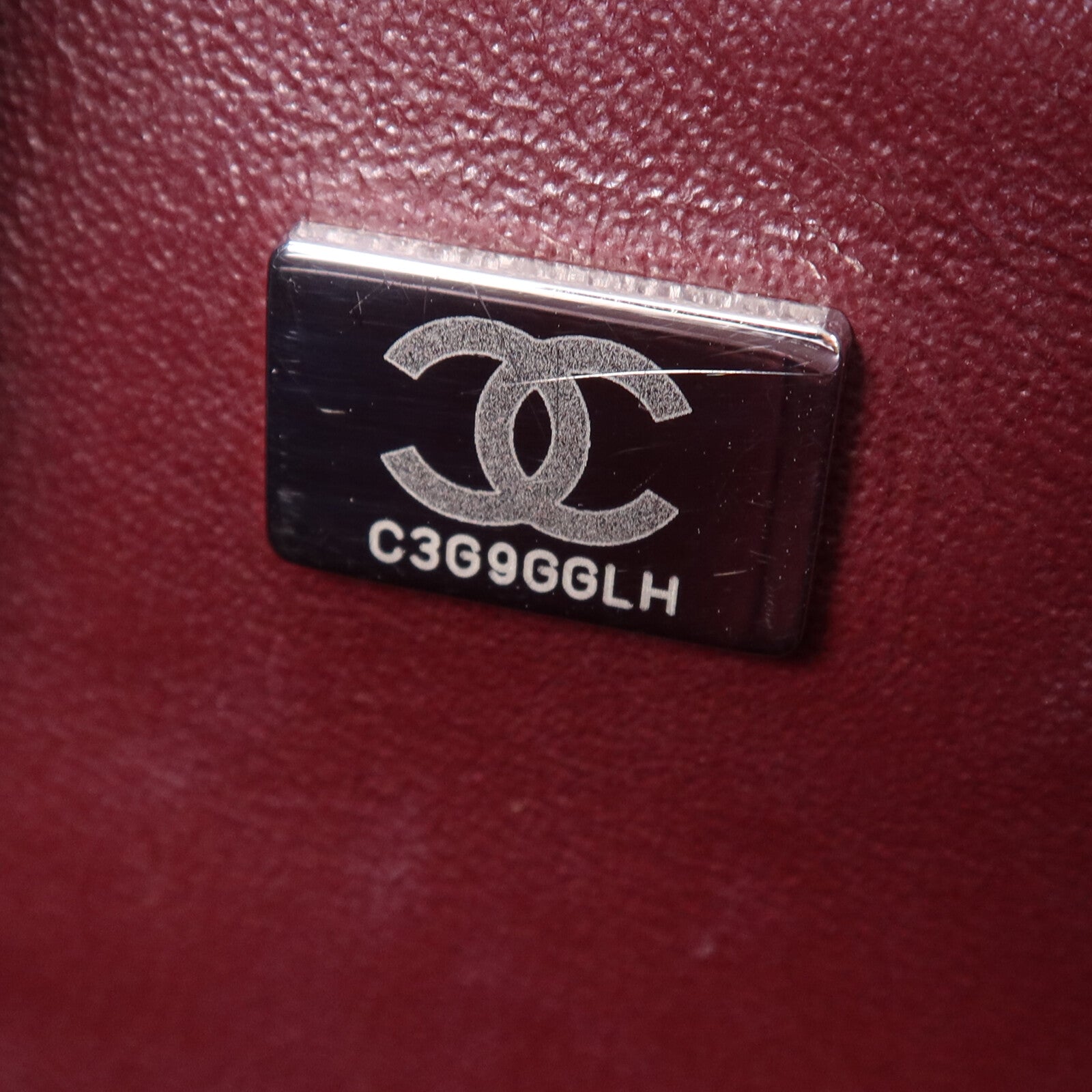 CHANEL 牛皮皮革Classic 25銀扣鏈帶肩背袋