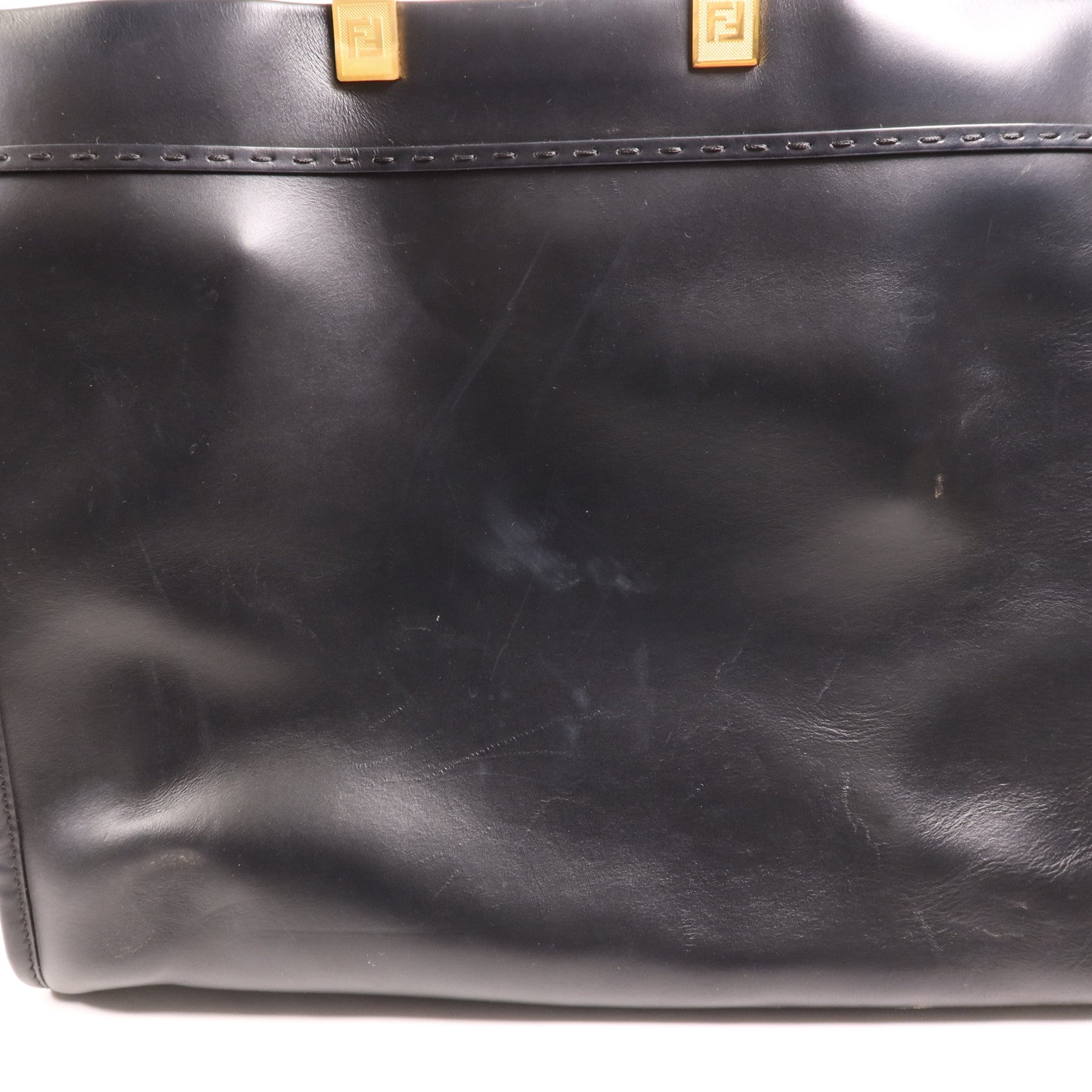 FENDI 牛皮皮革Sunshine Large金扣手挽袋