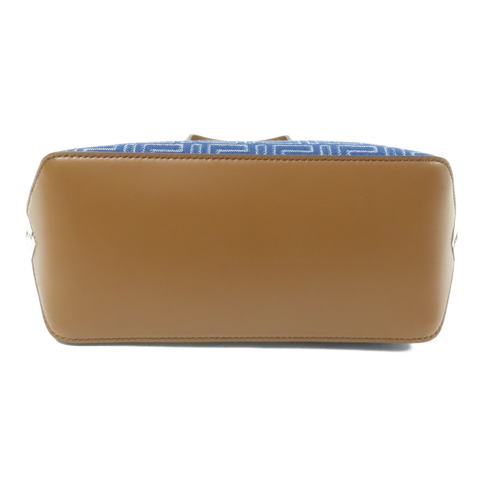 FENDI SHW FF Shopping Bag Small Handbag 7VA658 AUGO F1SCG Denim Leather