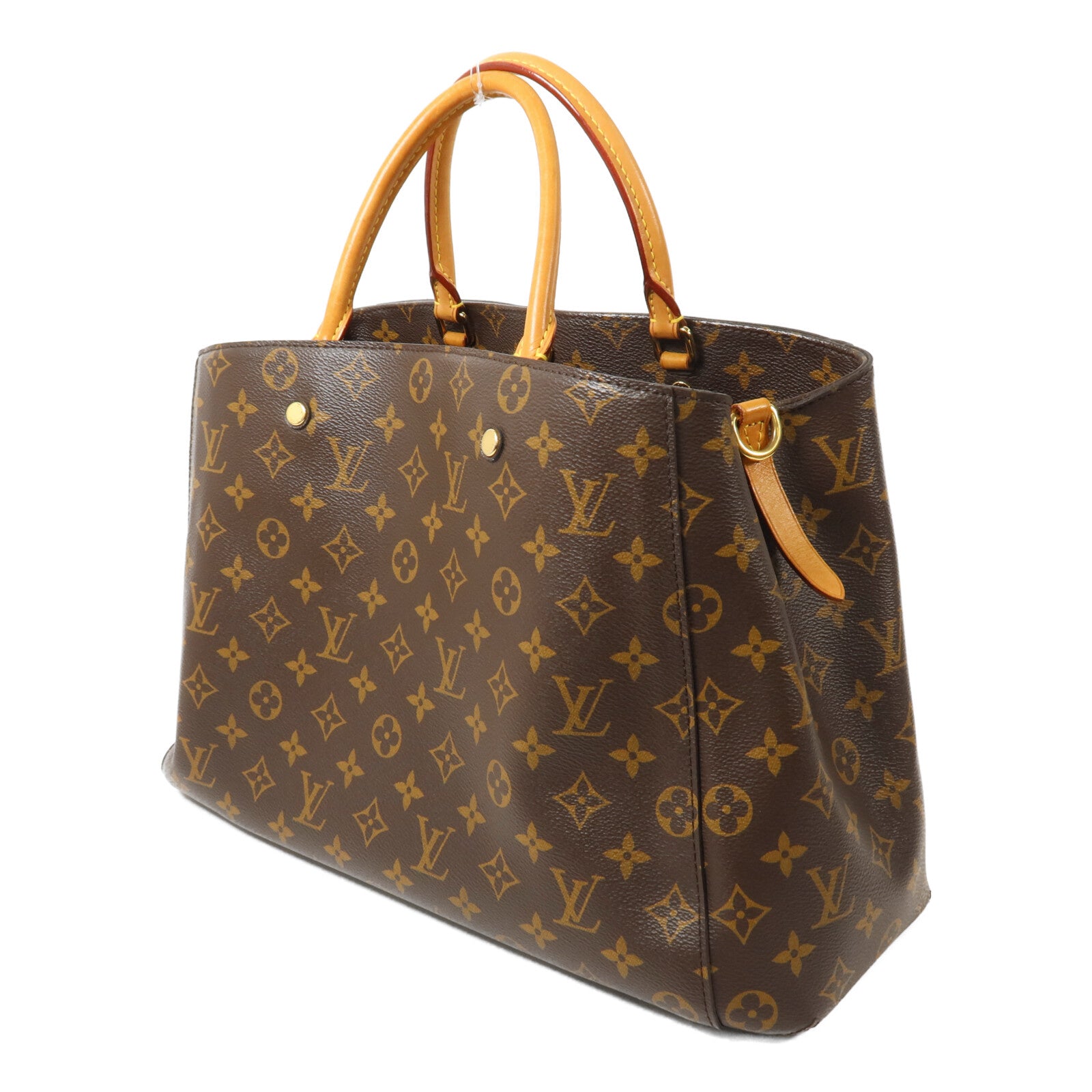 LOUIS VUITTON Monogram Montaigne MM手挽肩背兩用袋