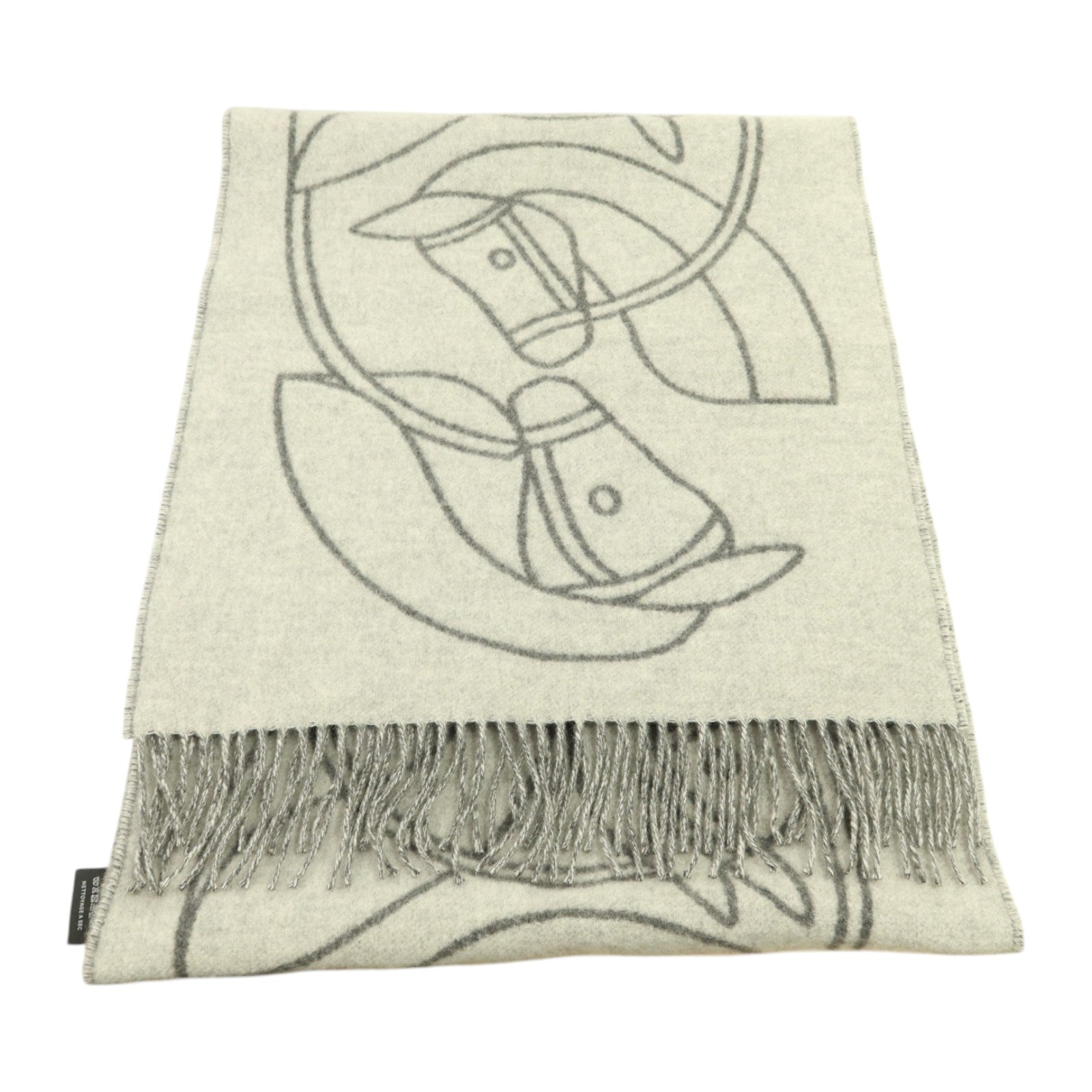 HERMES 羊絨Scarf 170x25圍巾