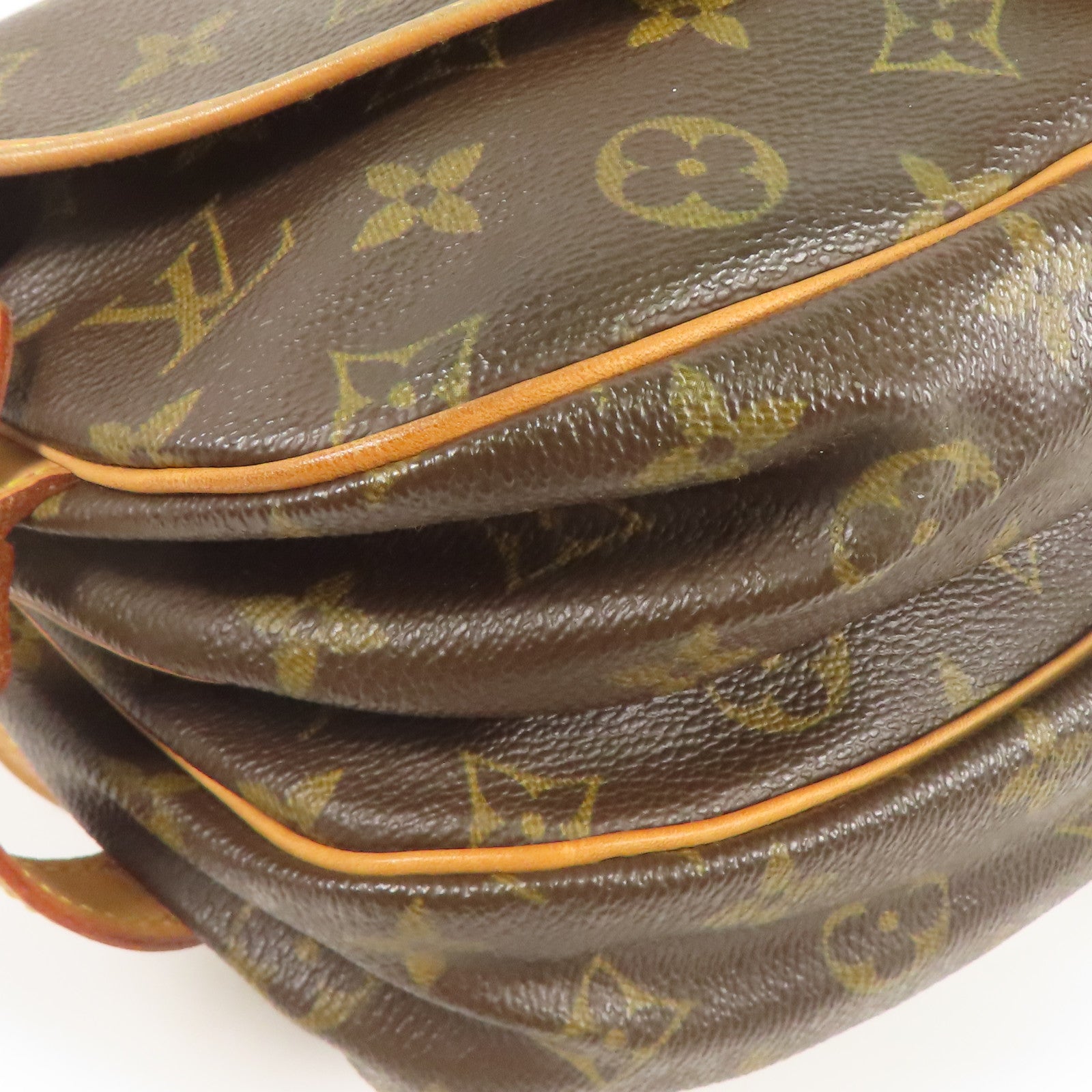 LOUIS VUITTON 【激減優惠】Monogram Saumur 30金扣肩背袋