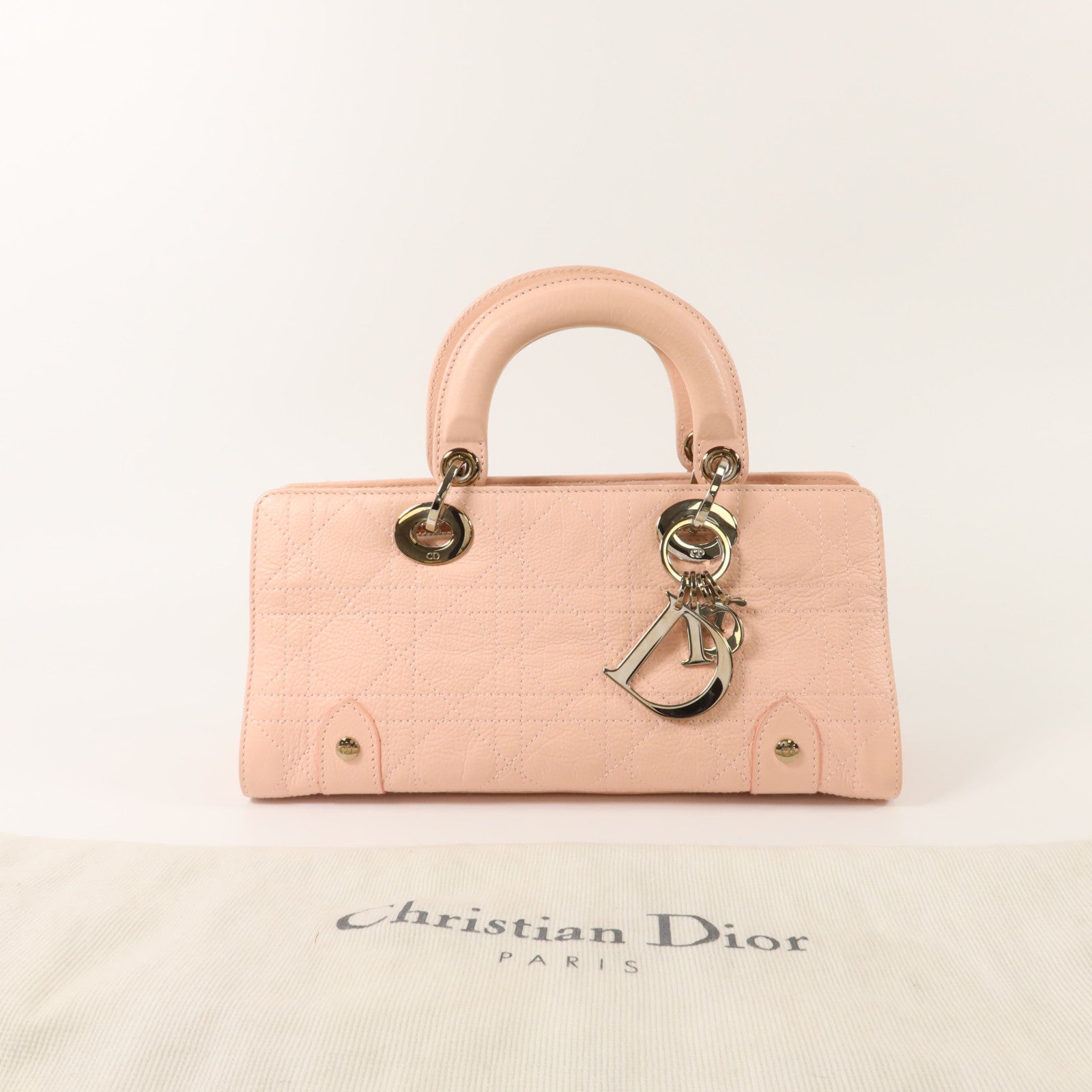 Dior 牛皮皮革Vintage D-Joy East West手挽袋