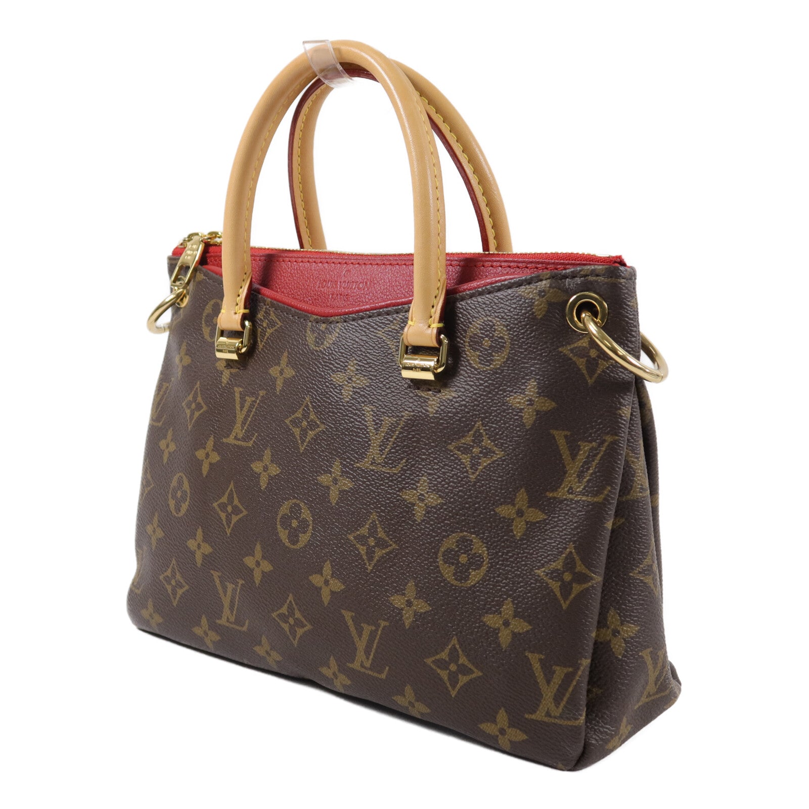LOUIS VUITTON Monogram Pallas BB手挽肩背兩用袋