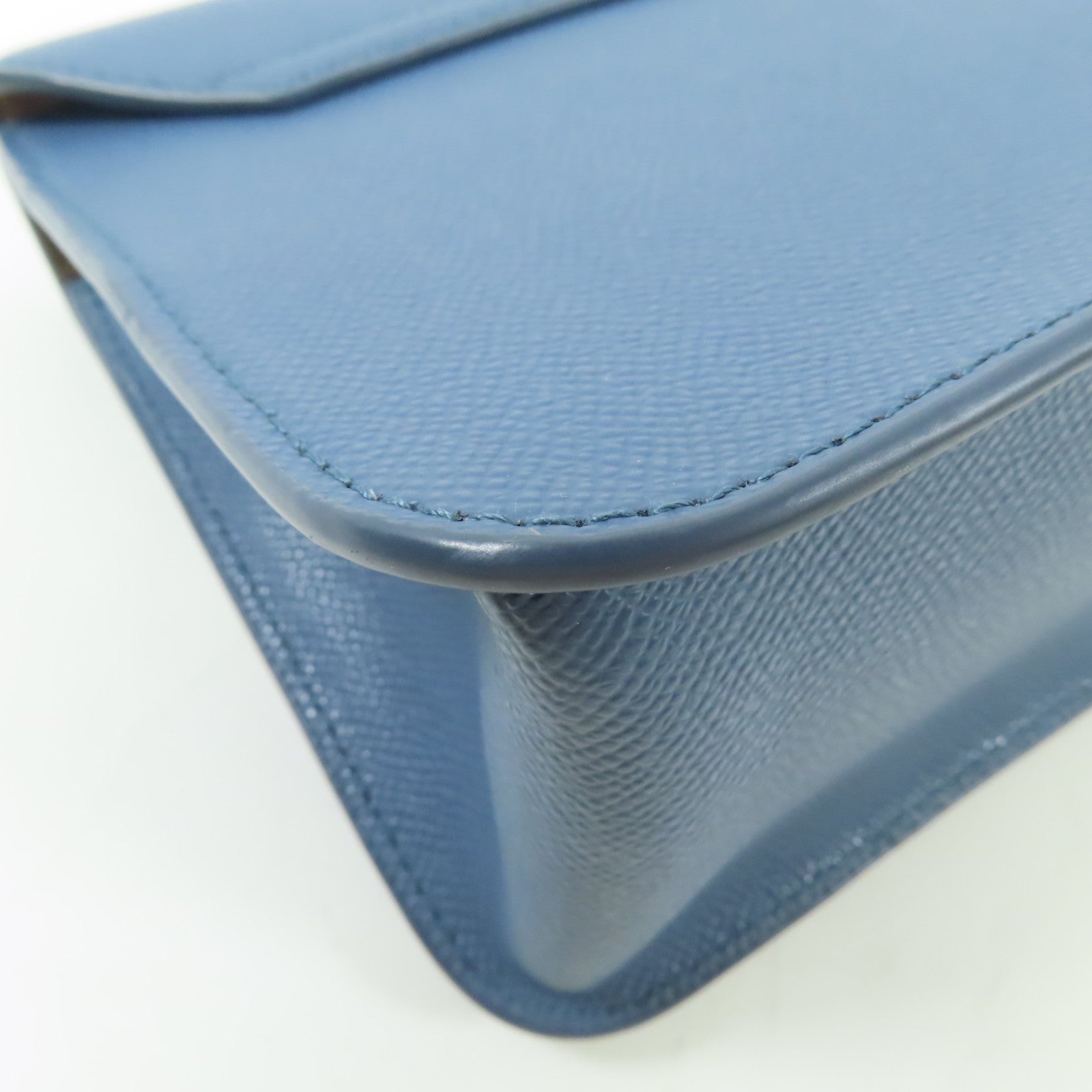 Furla 牛皮皮革Chain Shoulder金扣鏈帶肩背袋