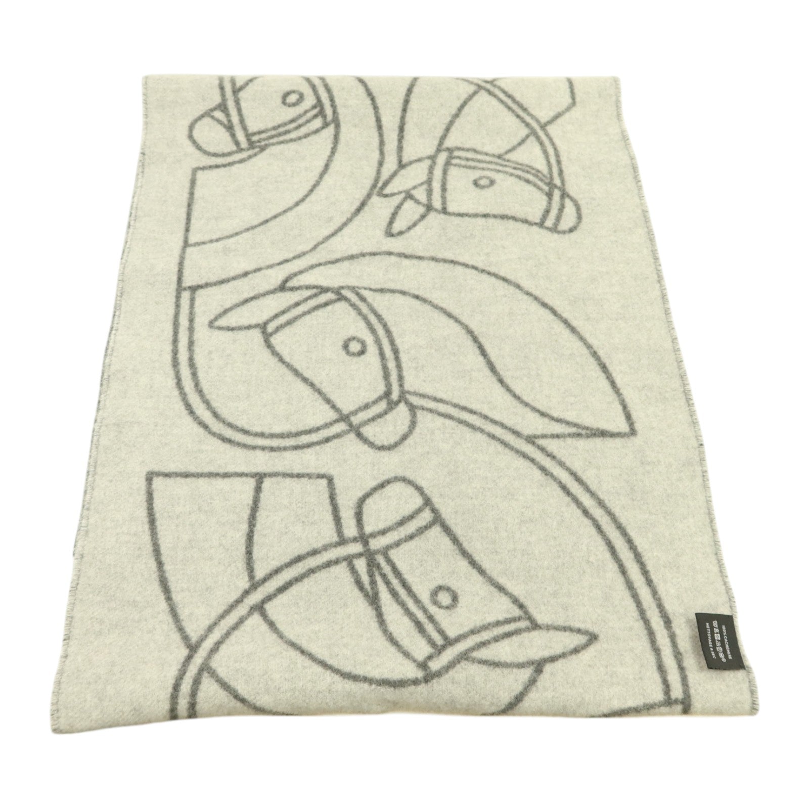 HERMES 羊絨Scarf 170x25圍巾