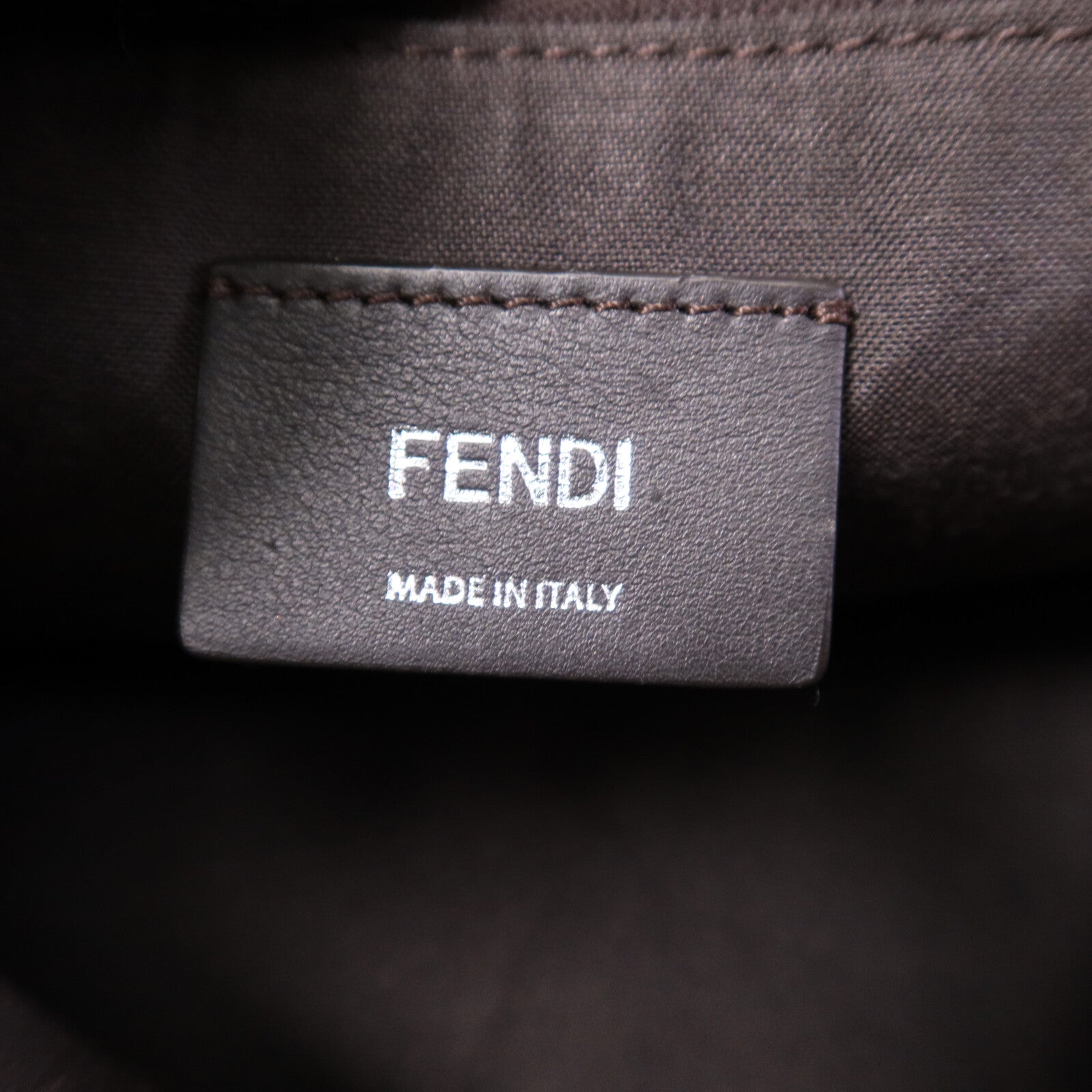 FENDI 牛皮皮革By The Way銀扣手挽肩背兩用袋