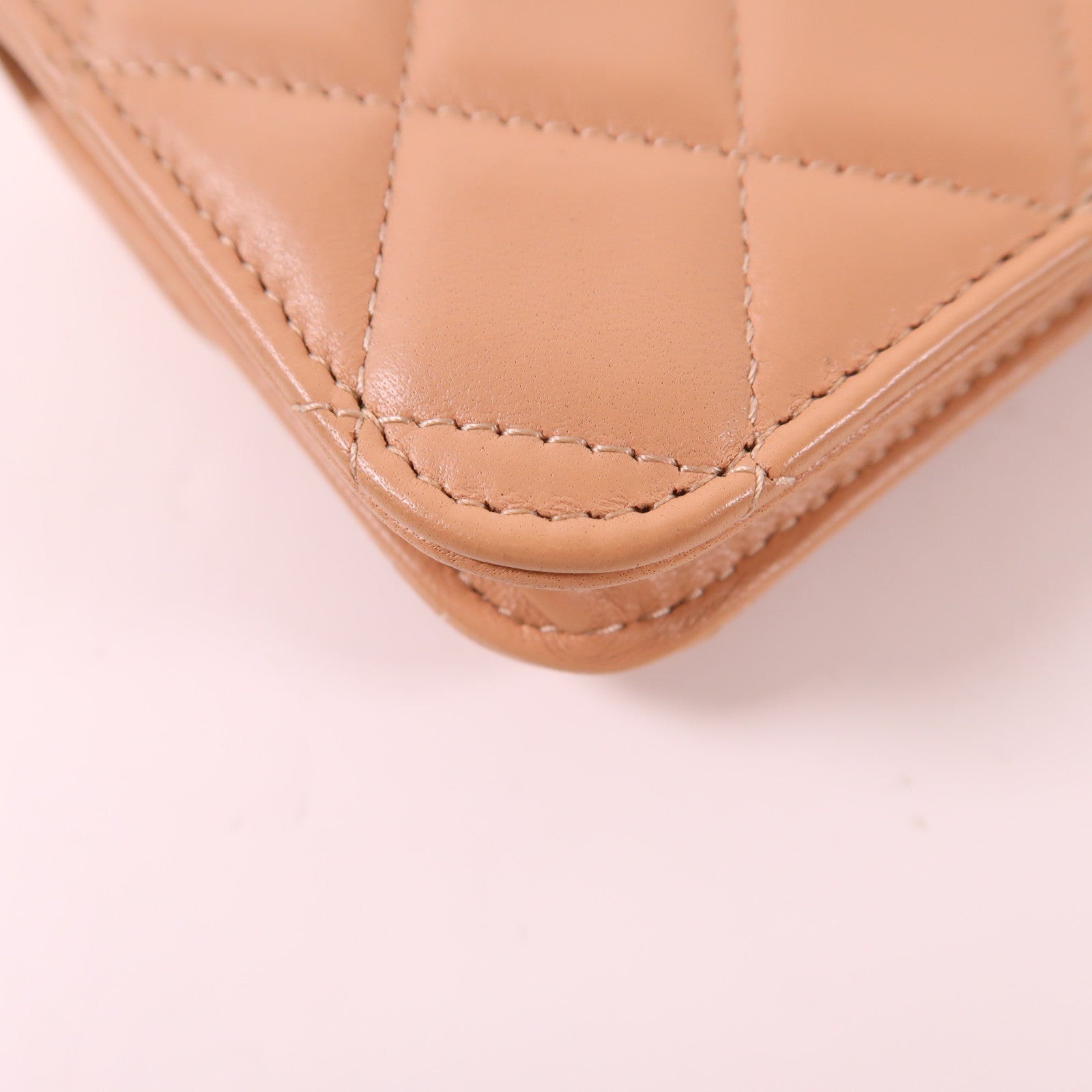 CHANEL 羊皮皮革Mini Top Handle金扣手挽肩背兩用袋