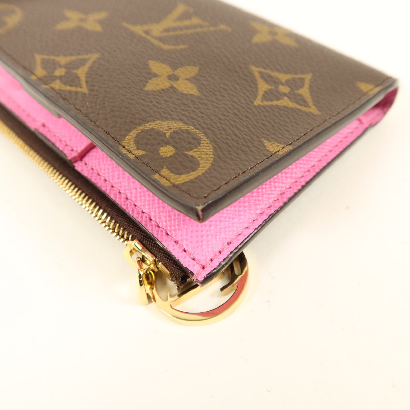 LOUIS VUITTON Monogram Lisa Wallet金扣錢包
