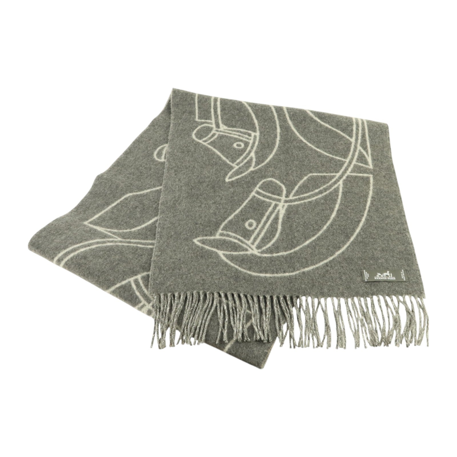 HERMES 羊絨Scarf 170x25圍巾