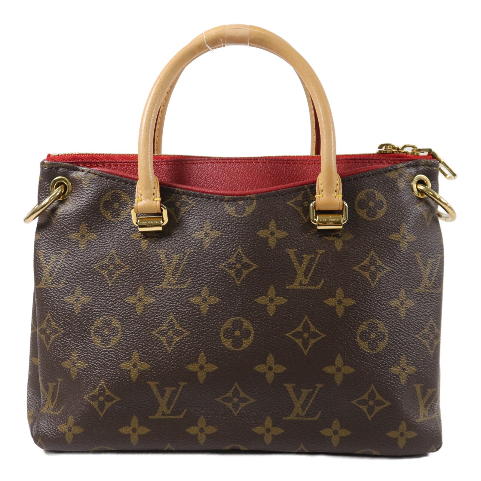 LOUIS VUITTON Monogram Pallas BB手挽肩背兩用袋