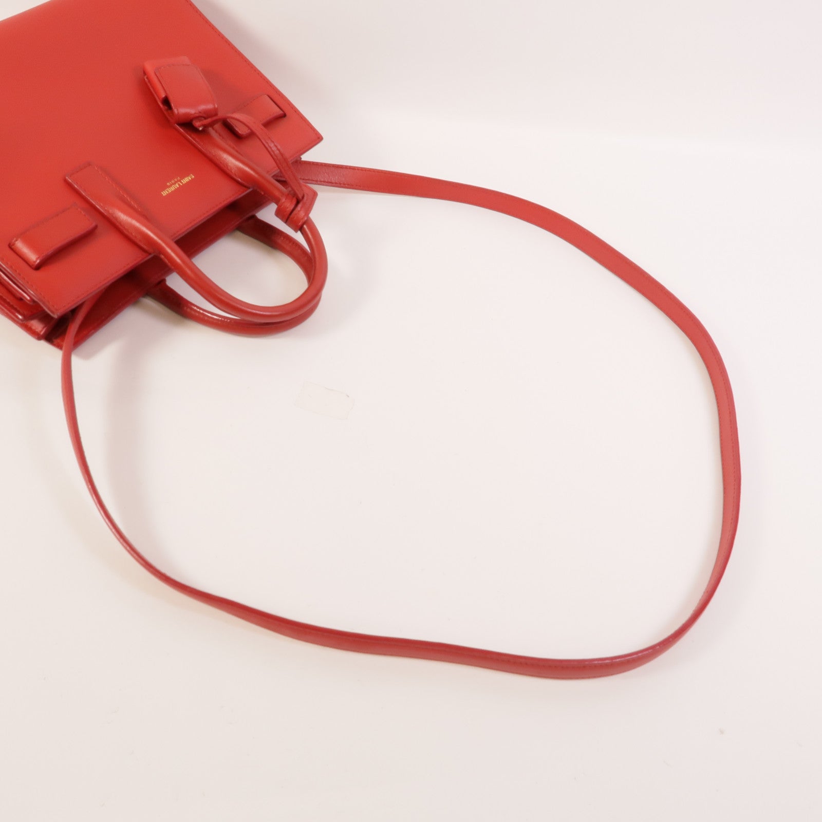 SAINT LAURENT 牛皮皮革Sac De Jour Nano手挽肩背兩用袋