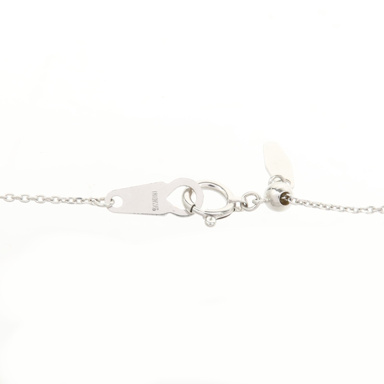 JEWELRY 18K白金Diamond Black Pearl Necklace珍珠/鑽石項鍊