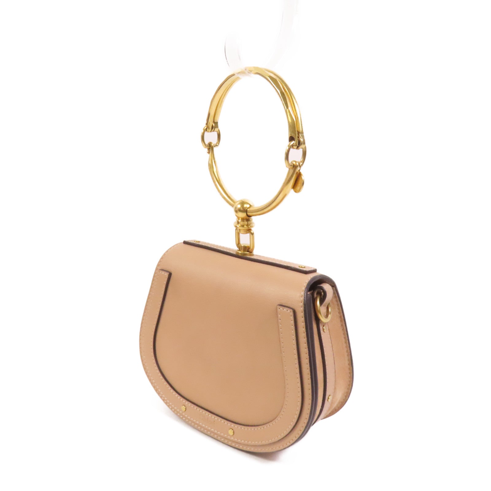 Chloe 牛皮皮革Nile Bag金扣手挽肩背兩用袋