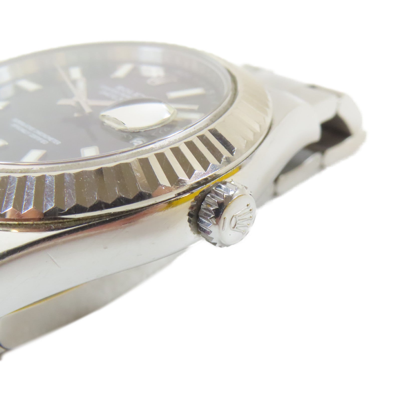 ROLEX Datejust II不鏽鋼手錶自動機芯黑色