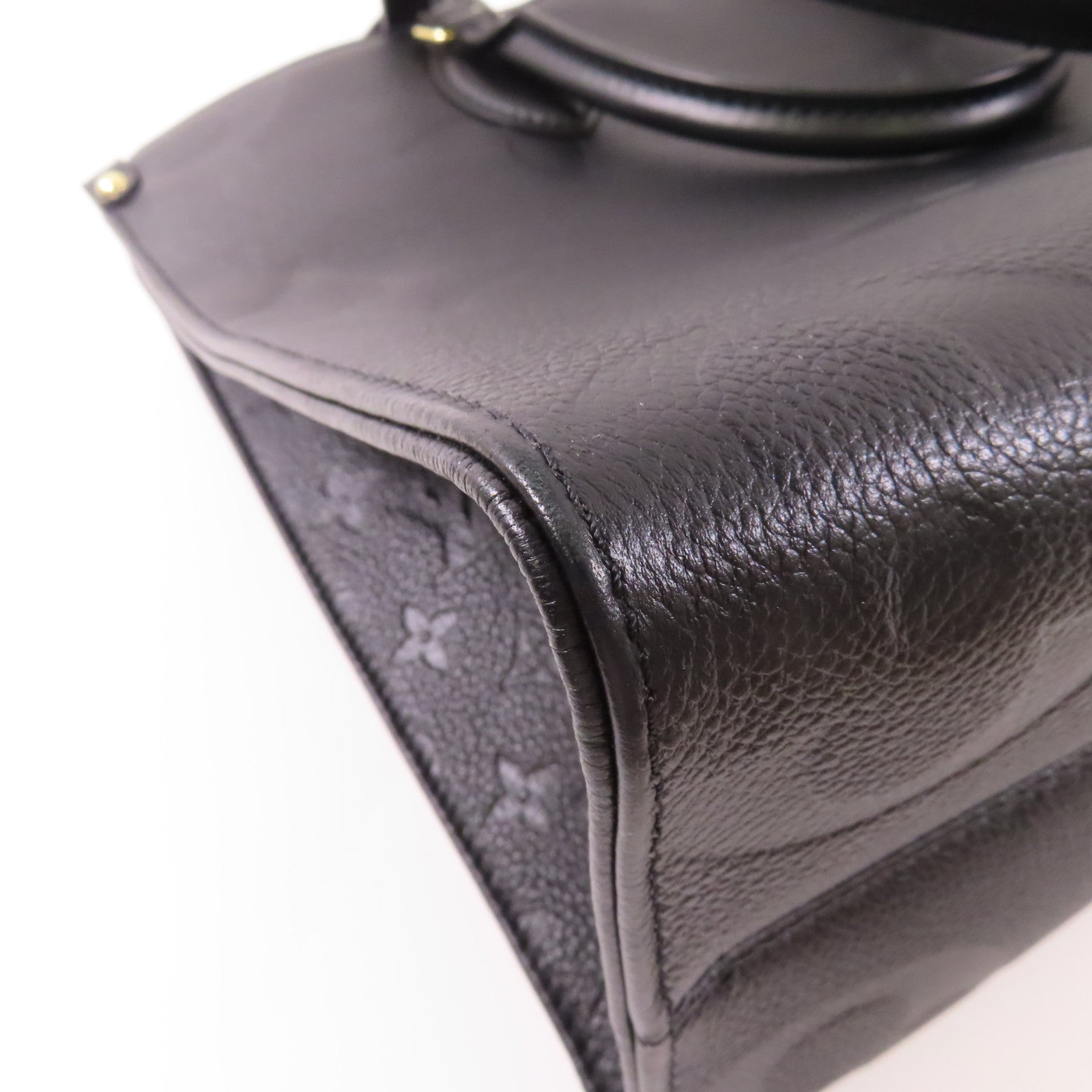 LOUIS VUITTON Monogram Empreinte On The Go金扣手挽肩背兩用袋