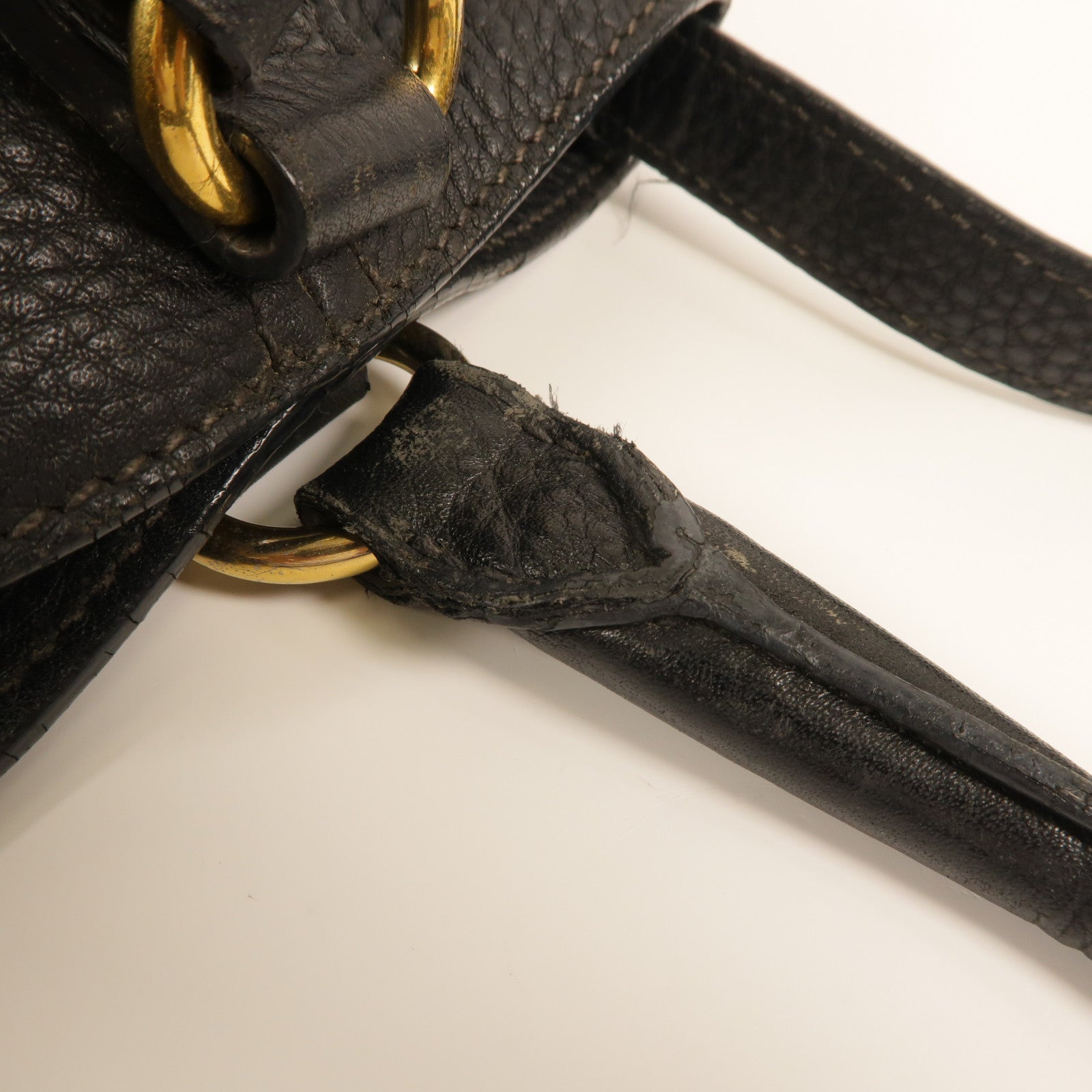 PRADA 【激減優惠】牛皮皮革Side Pocket Tote Bag手挽肩背兩用袋