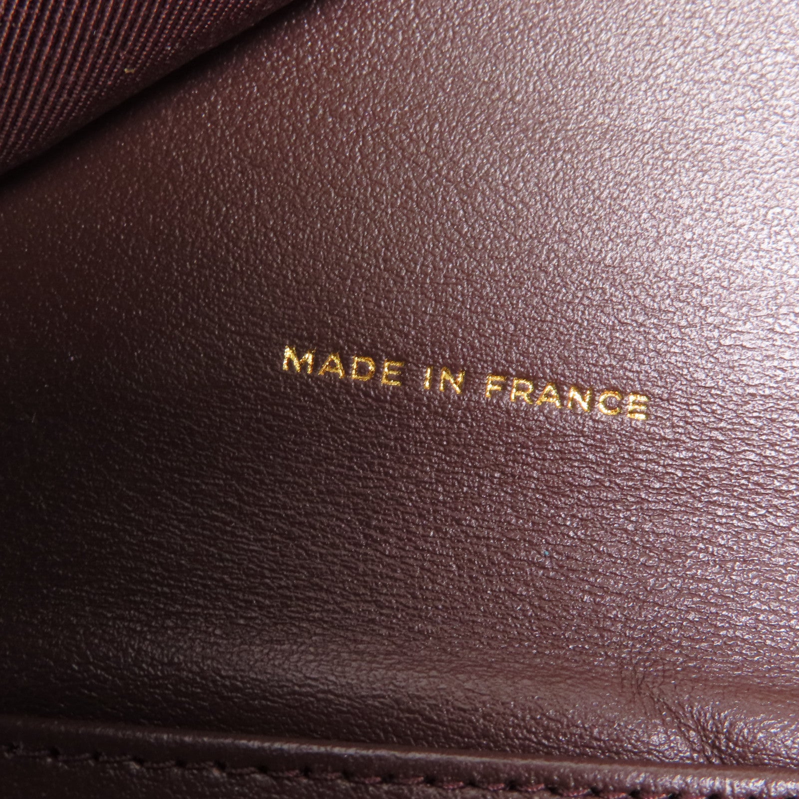 CHANEL 牛皮皮革Wallet金扣錢包