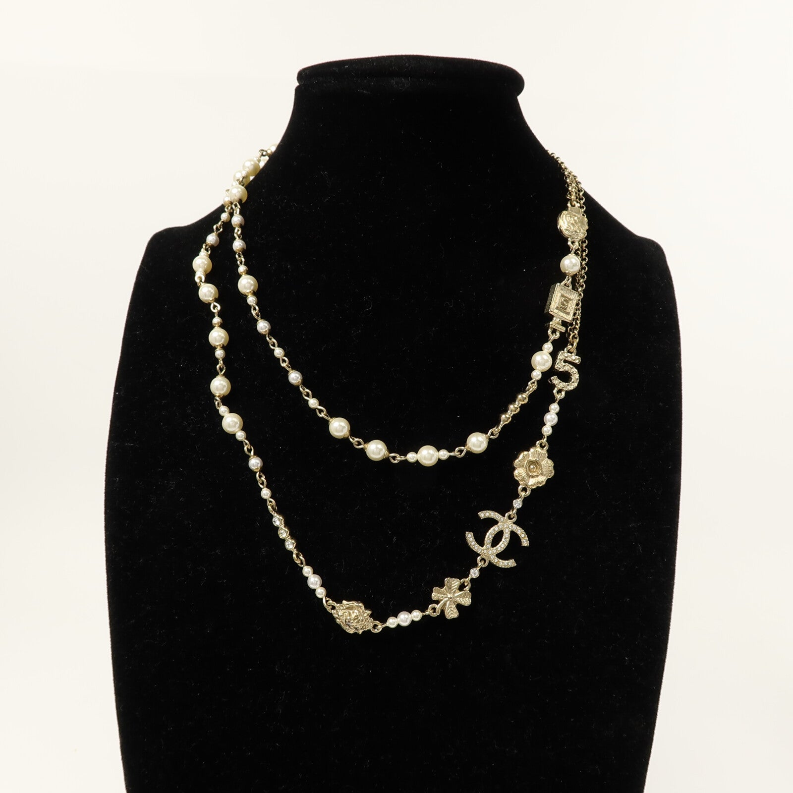 CHANEL 金屬Long Necklace項鍊