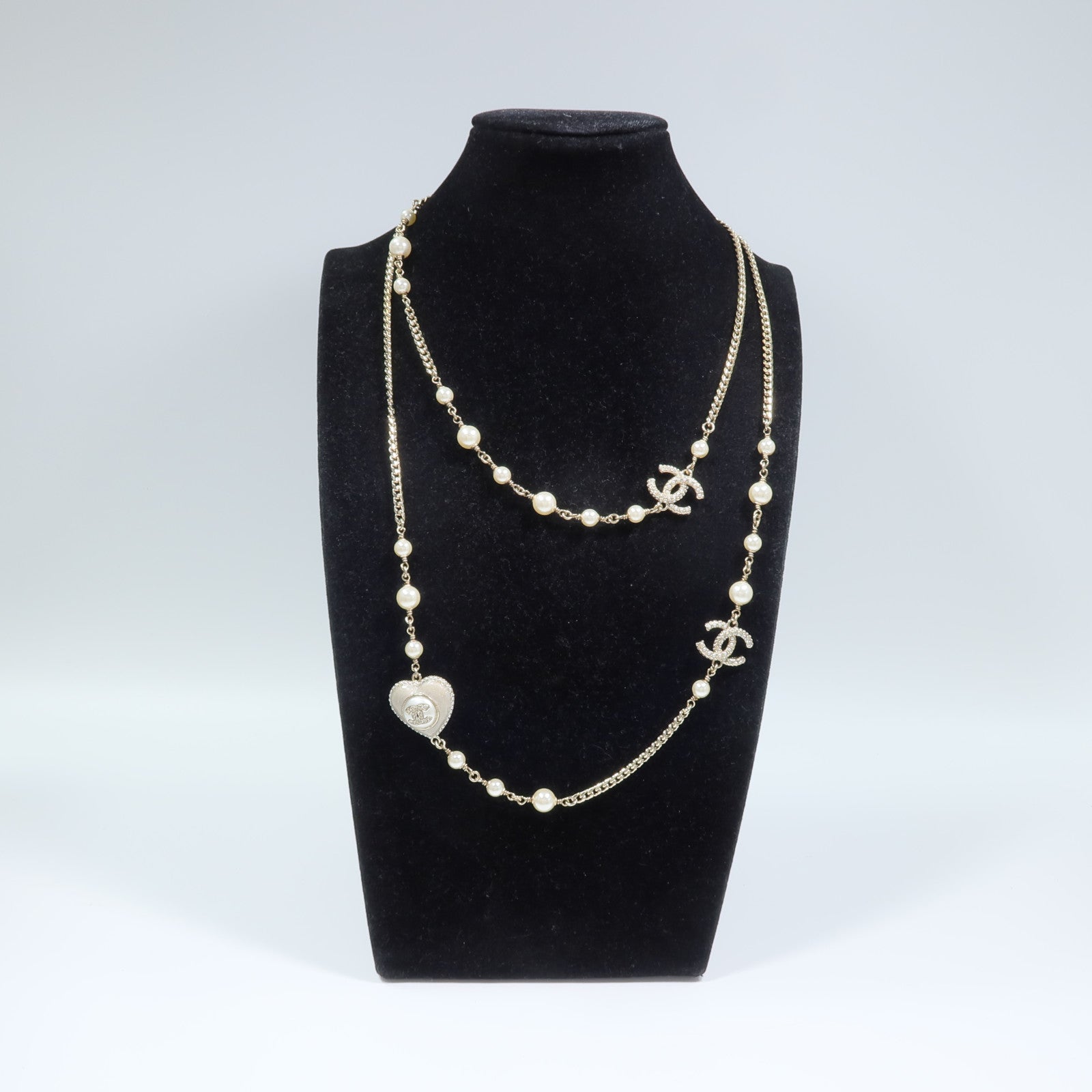 CHANEL PVC/金屬Necklace項鍊
