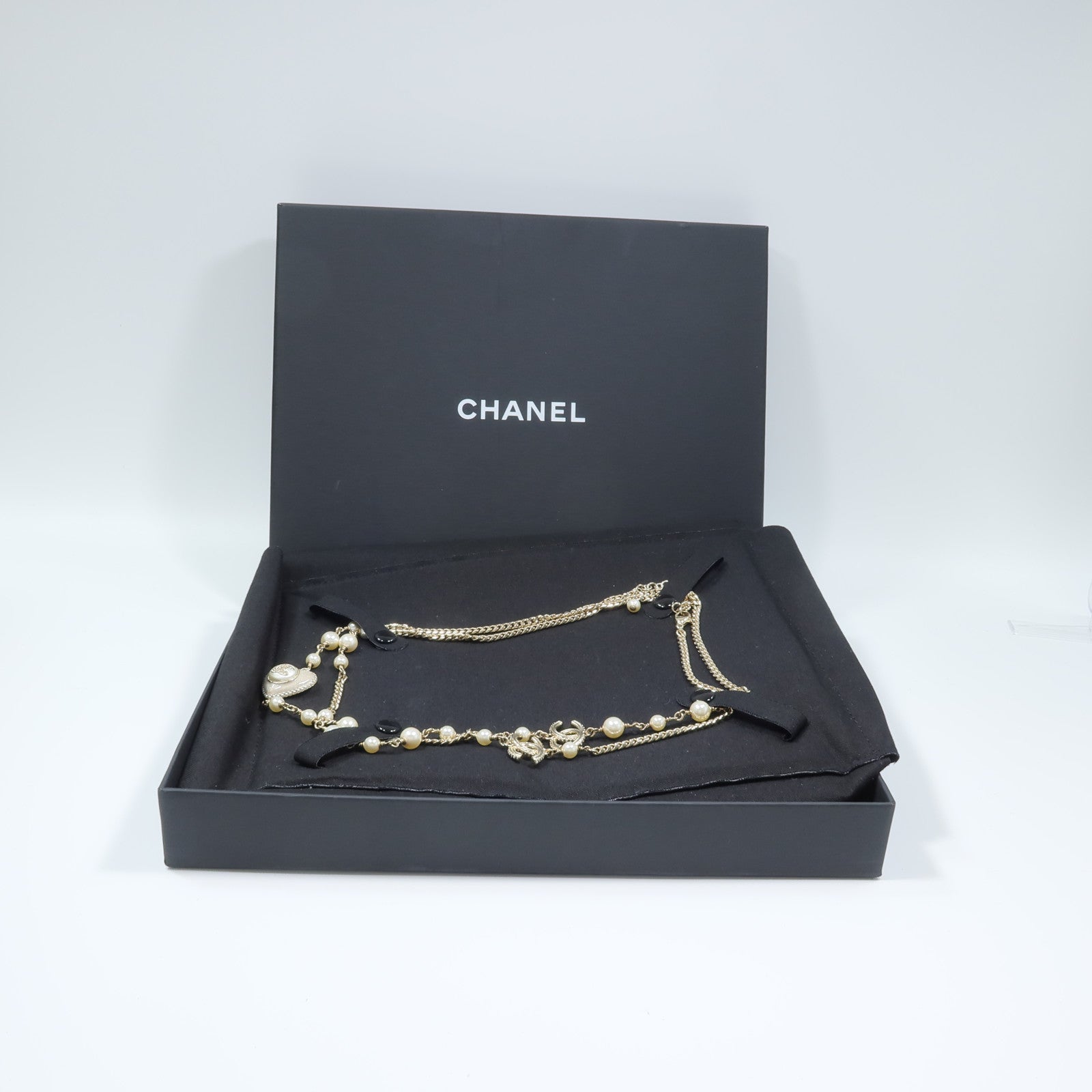 CHANEL PVC/金屬Necklace項鍊