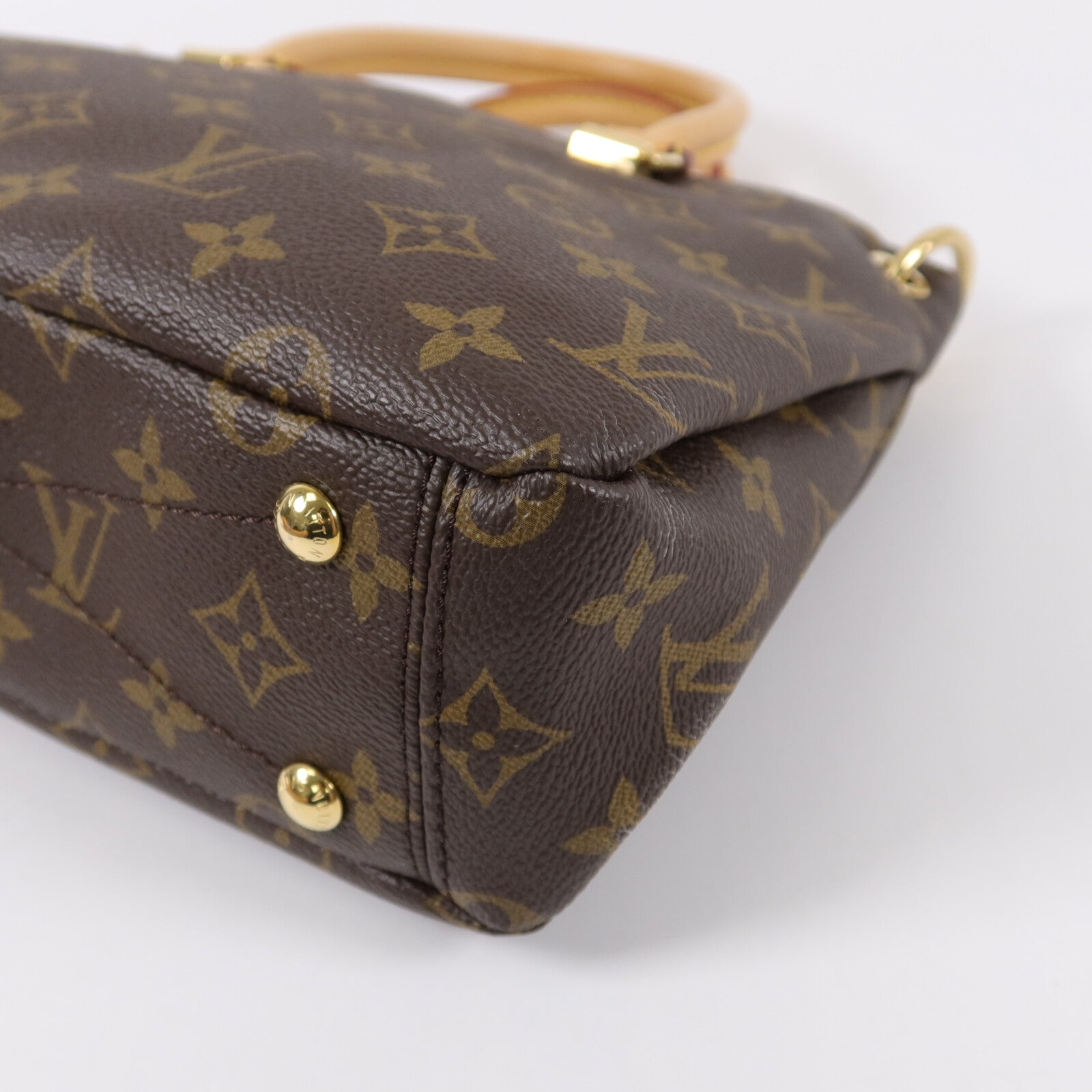 LOUIS VUITTON Monogram Pallas BB手挽肩背兩用袋