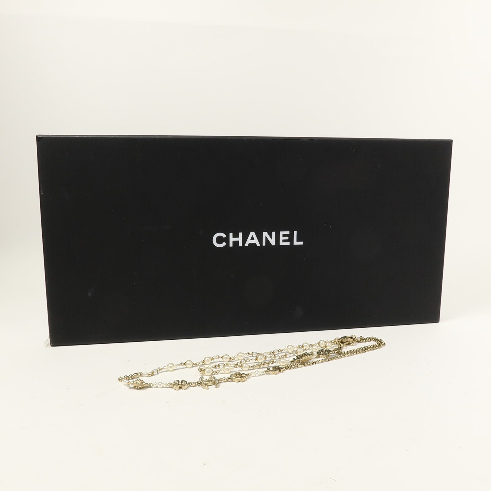 CHANEL 金屬Long Necklace項鍊