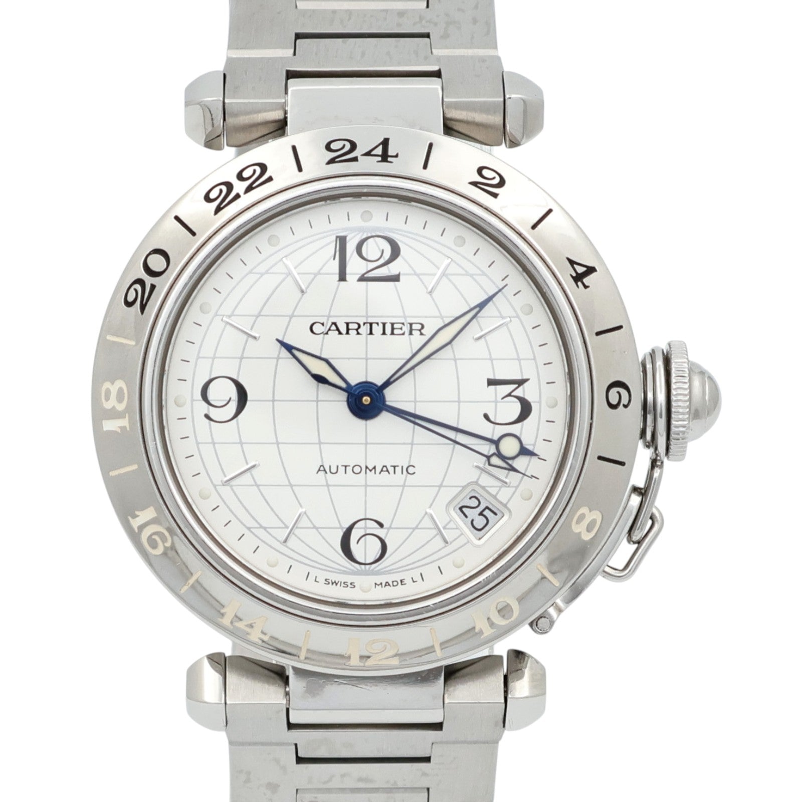 CARTIER Pasha C GMT W31078M7