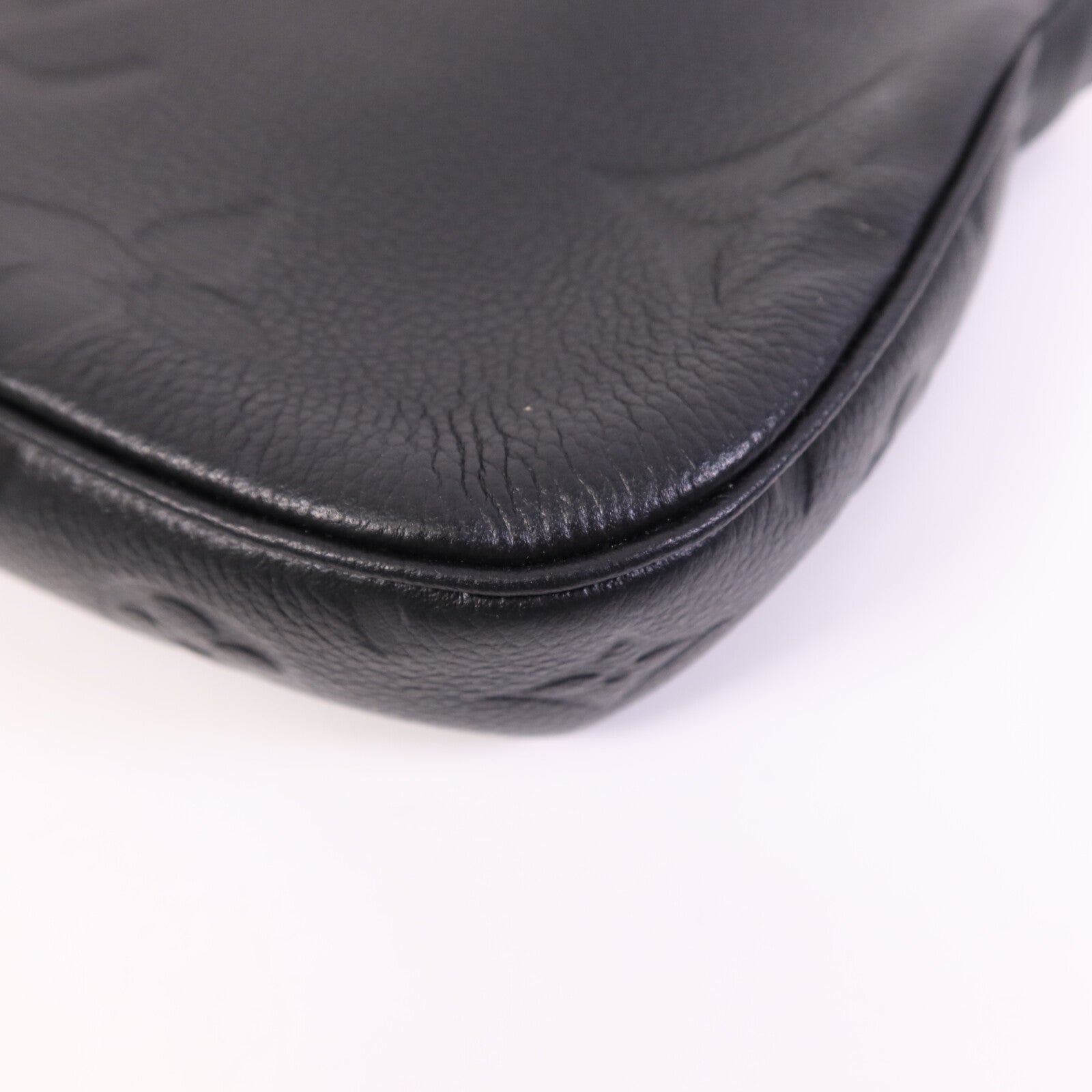 LOUIS VUITTON Monogram Empreinte Multi Pochette Accessoires金扣手挽肩背兩用袋