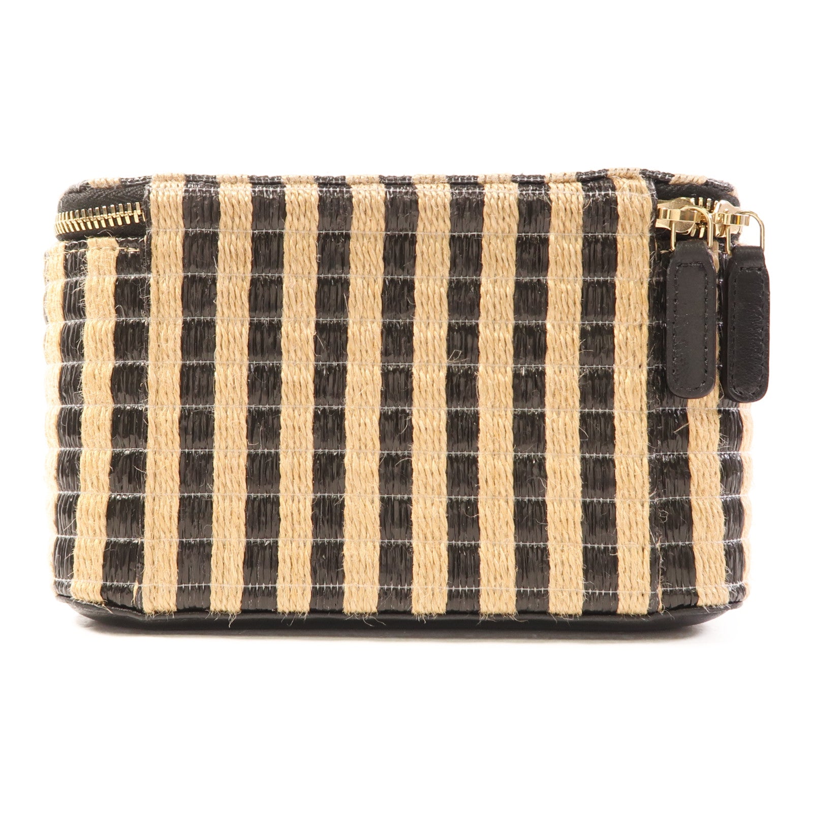 CHANEL 酒椰Vanity Case金扣鏈帶肩背袋