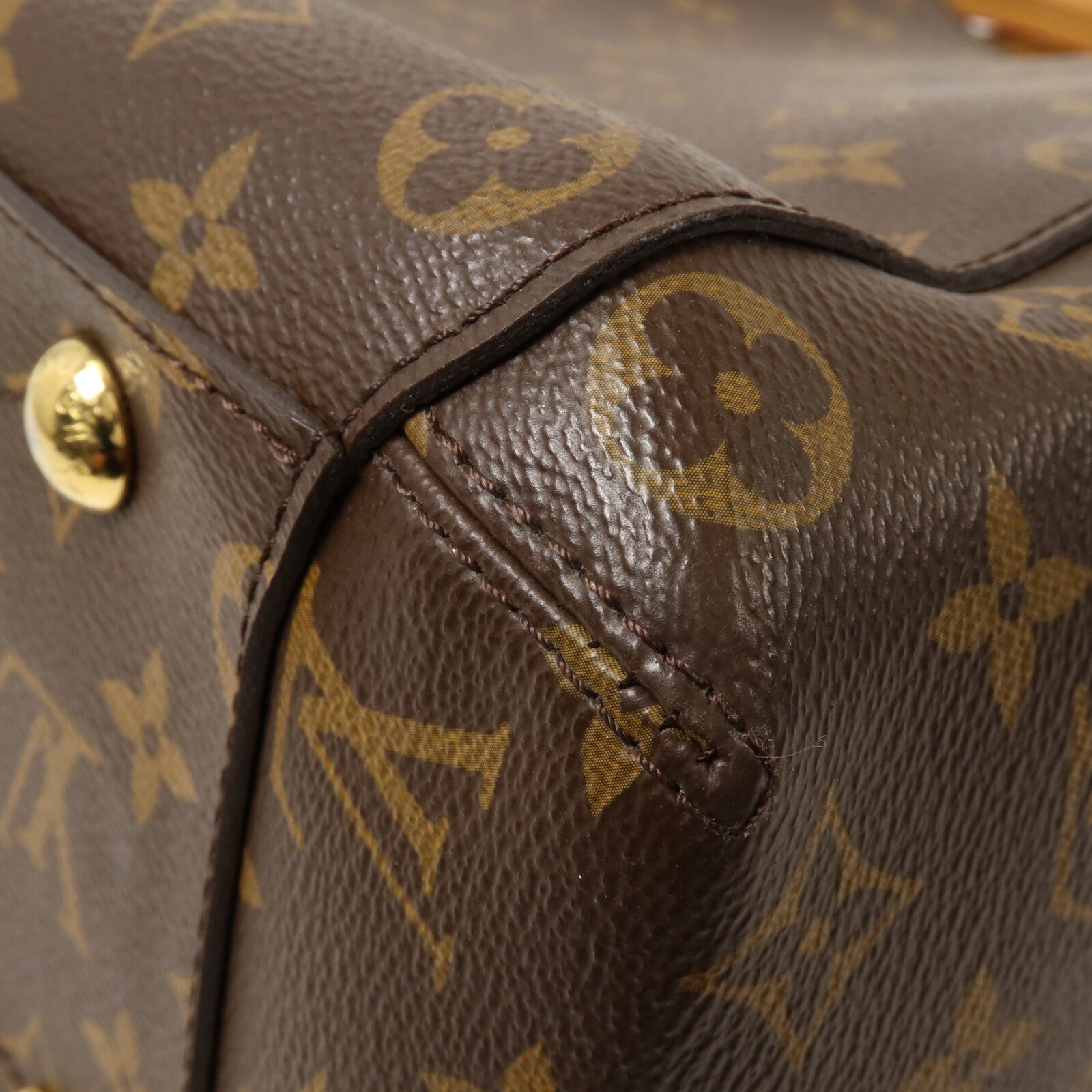 LOUIS VUITTON Monogram Montaigne MM手挽肩背兩用袋