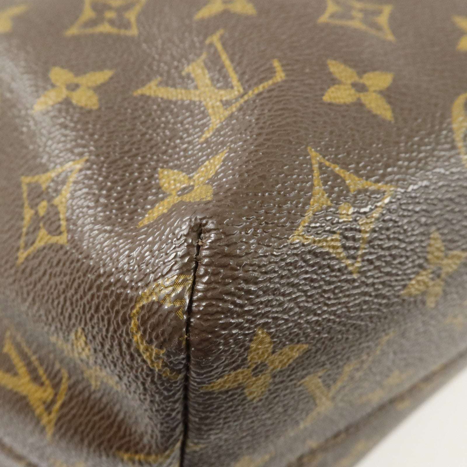 LOUIS VUITTON Monogram Raspail MM金扣手挽肩背兩用袋