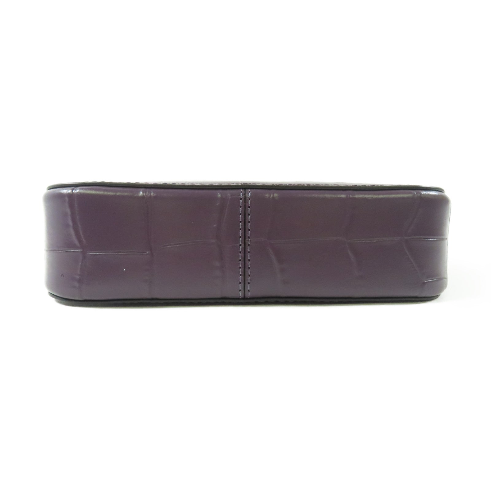 COACH 牛皮皮革Nolita 19銀扣鏈帶手挽袋