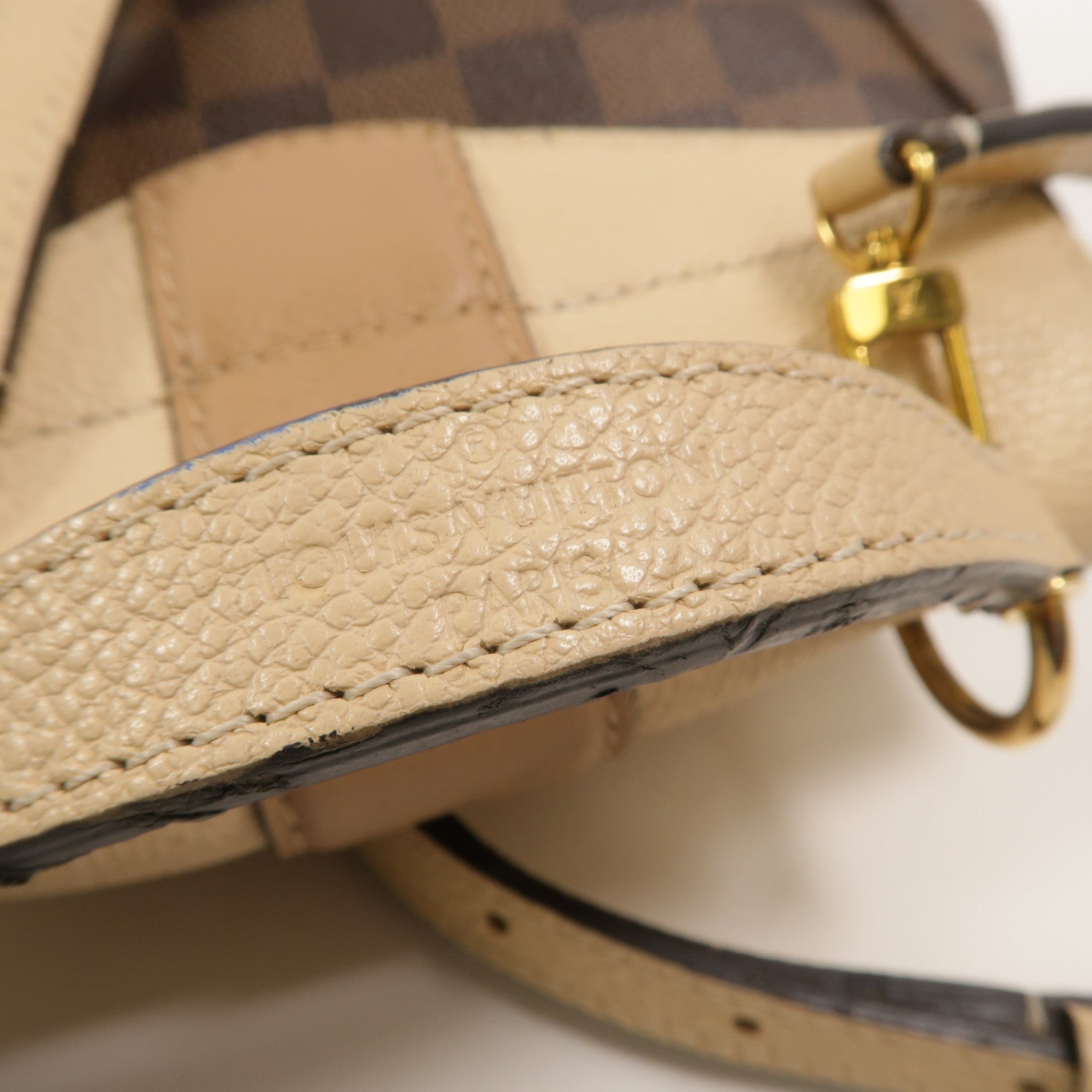 LOUIS VUITTON Damier Clapton金扣背包
