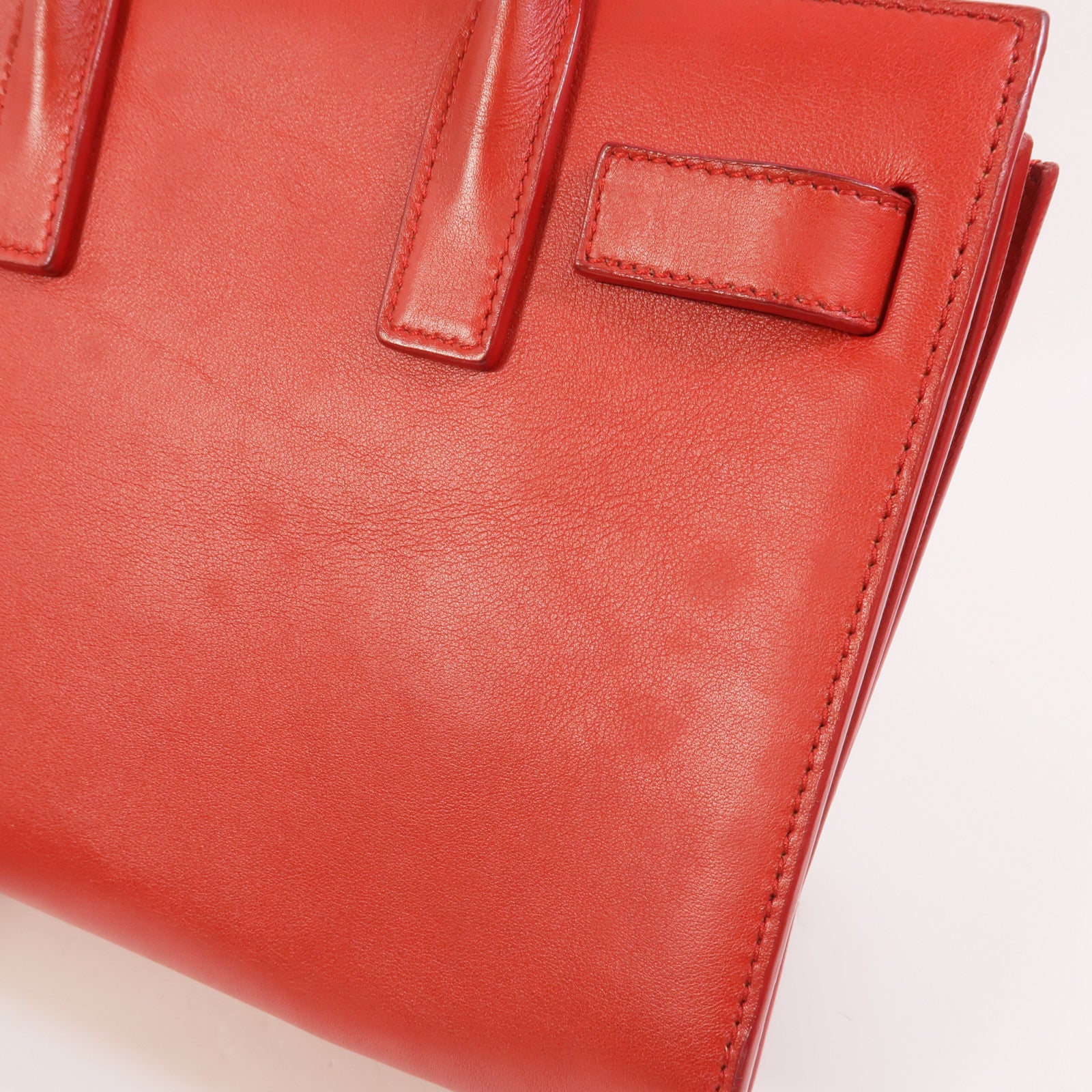 SAINT LAURENT 牛皮皮革Sac De Jour Nano手挽肩背兩用袋