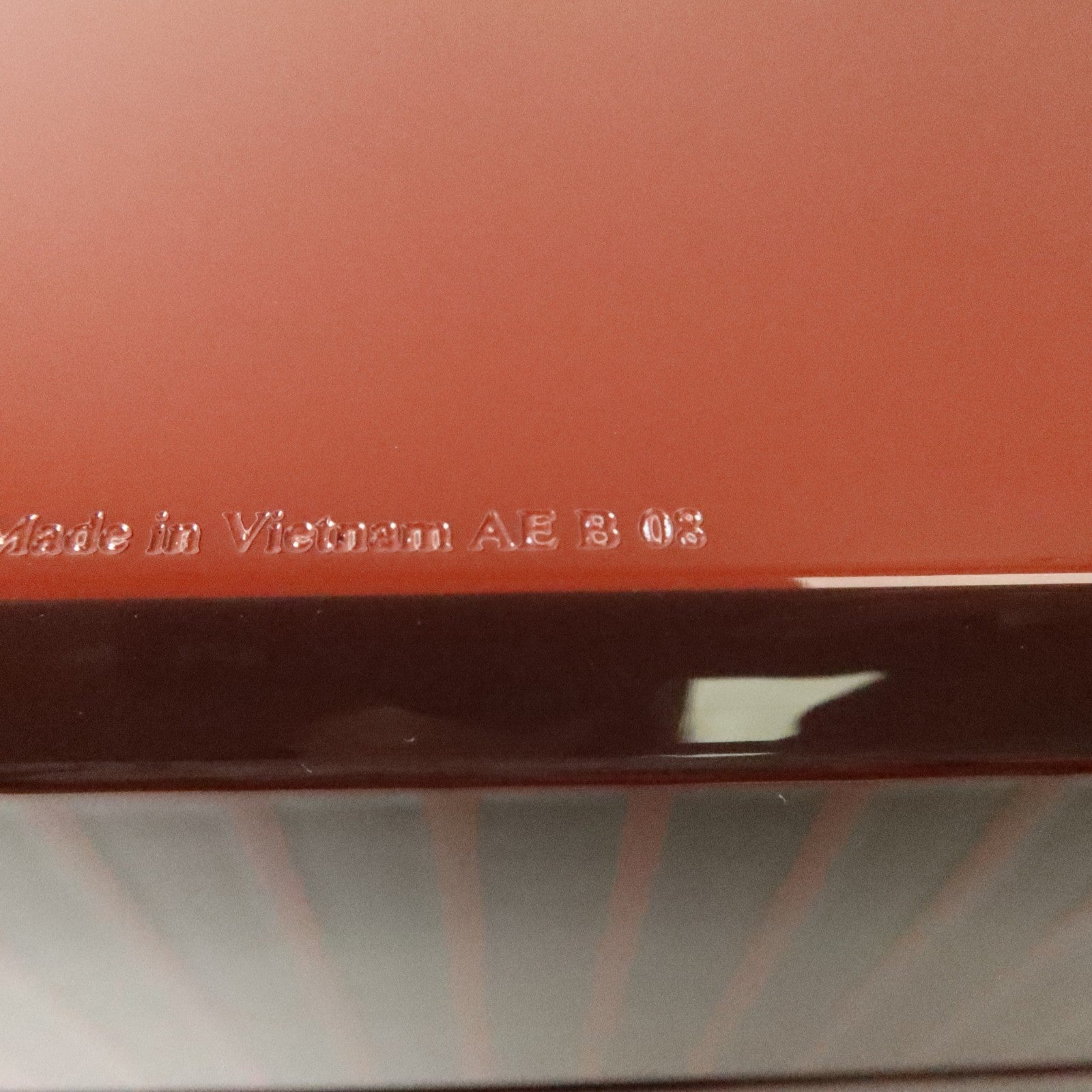 HERMES 木製Facettes H Ruban Holdall Box寶石箱Brique