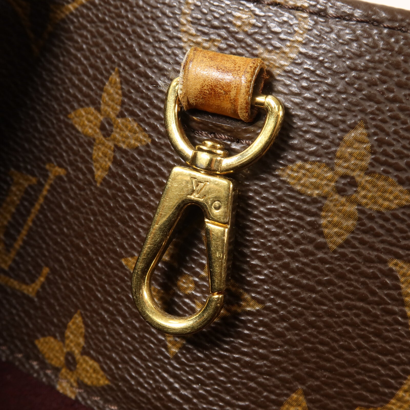 LOUIS VUITTON Monogram Montaigne MM手挽肩背兩用袋