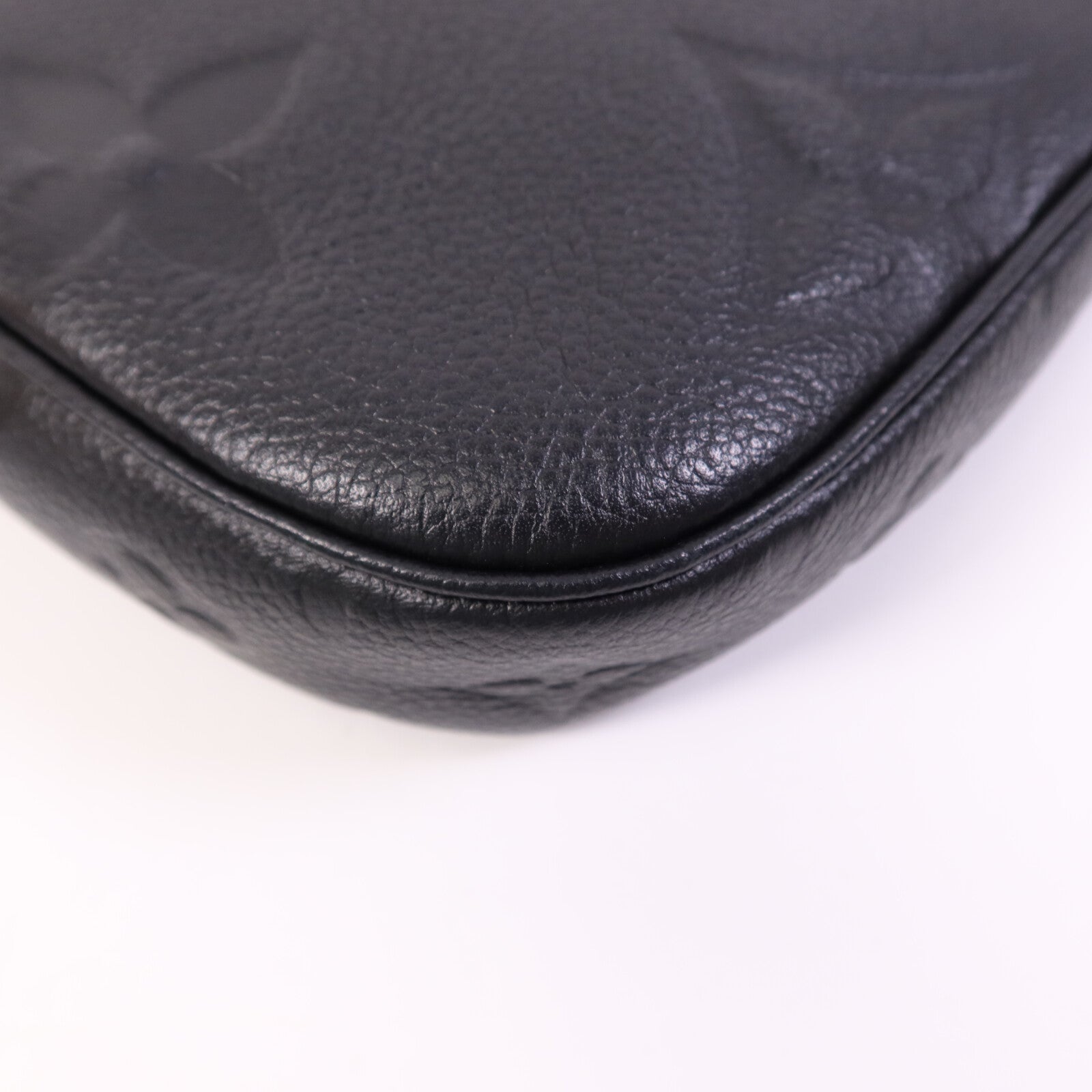 LOUIS VUITTON Monogram Empreinte Multi Pochette Accessoires金扣手挽肩背兩用袋