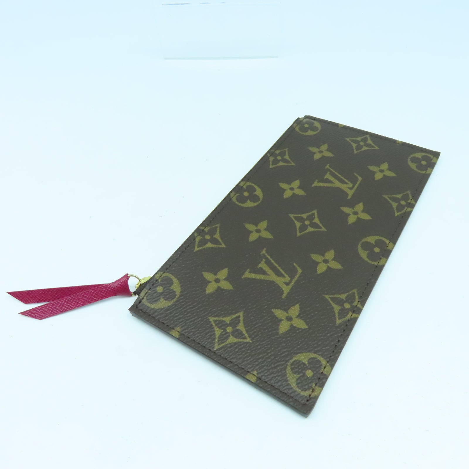LOUIS VUITTON Monogram Felicie Pochette金扣鏈帶肩背袋啡色