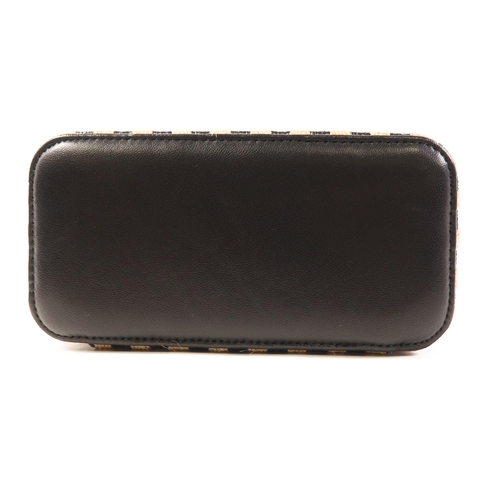 CHANEL 酒椰Vanity Case金扣鏈帶肩背袋