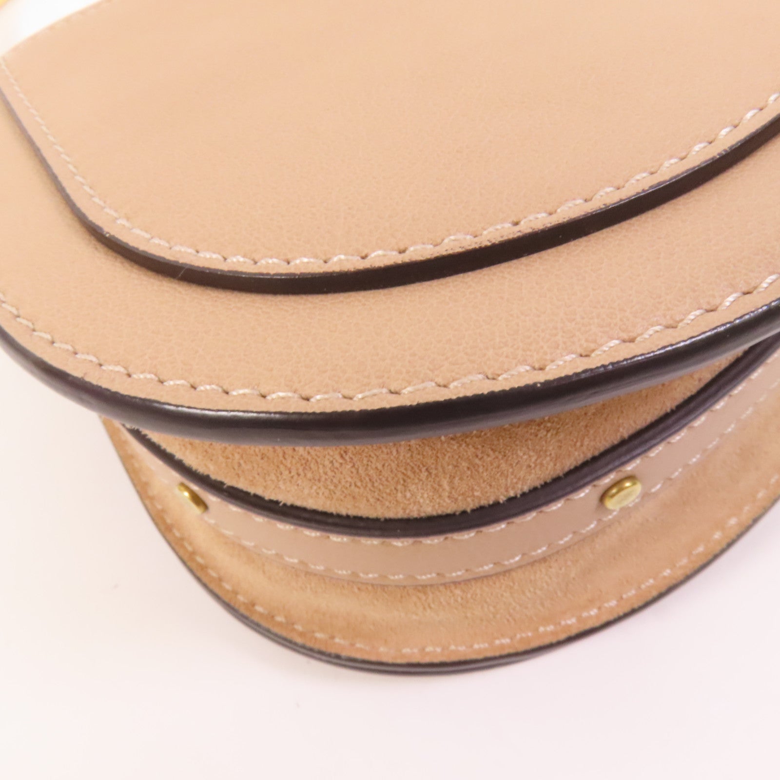 Chloe 牛皮皮革Nile Bag金扣手挽肩背兩用袋