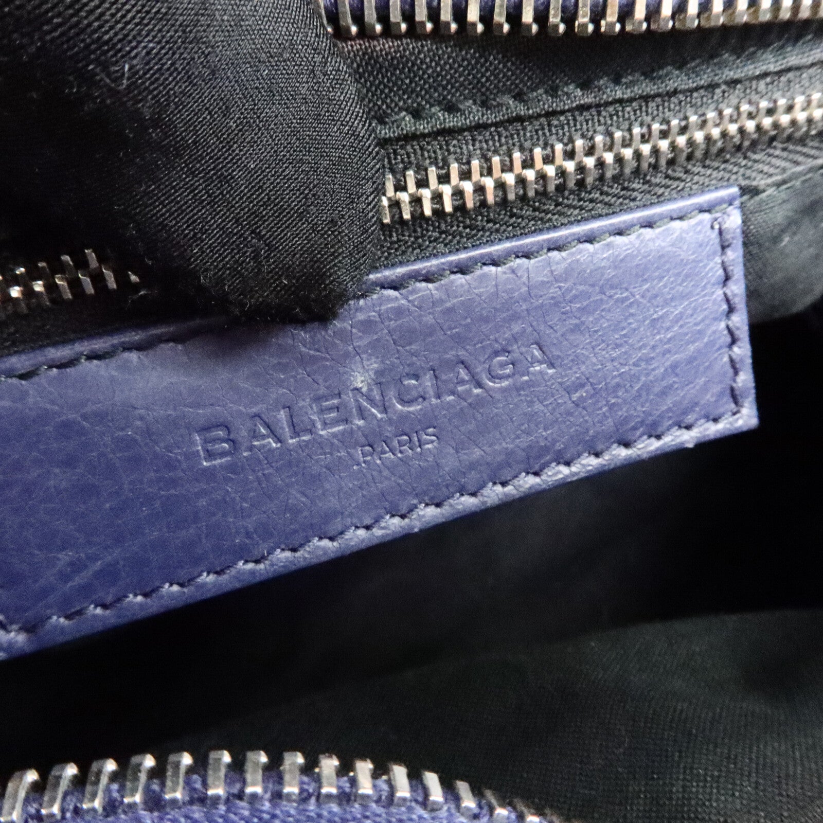 BALENCIAGA 牛皮皮革Mini City手挽肩背兩用袋