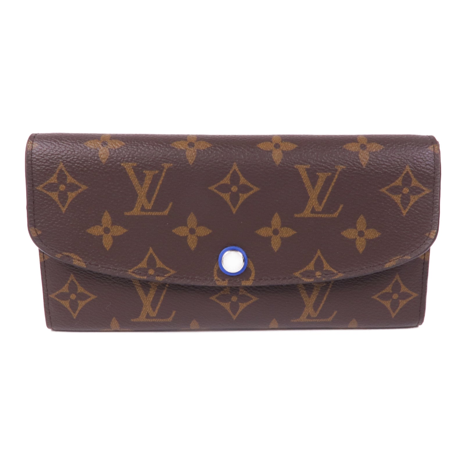 LOUIS VUITTON Monogram Emilie Wallet銀扣長錢包