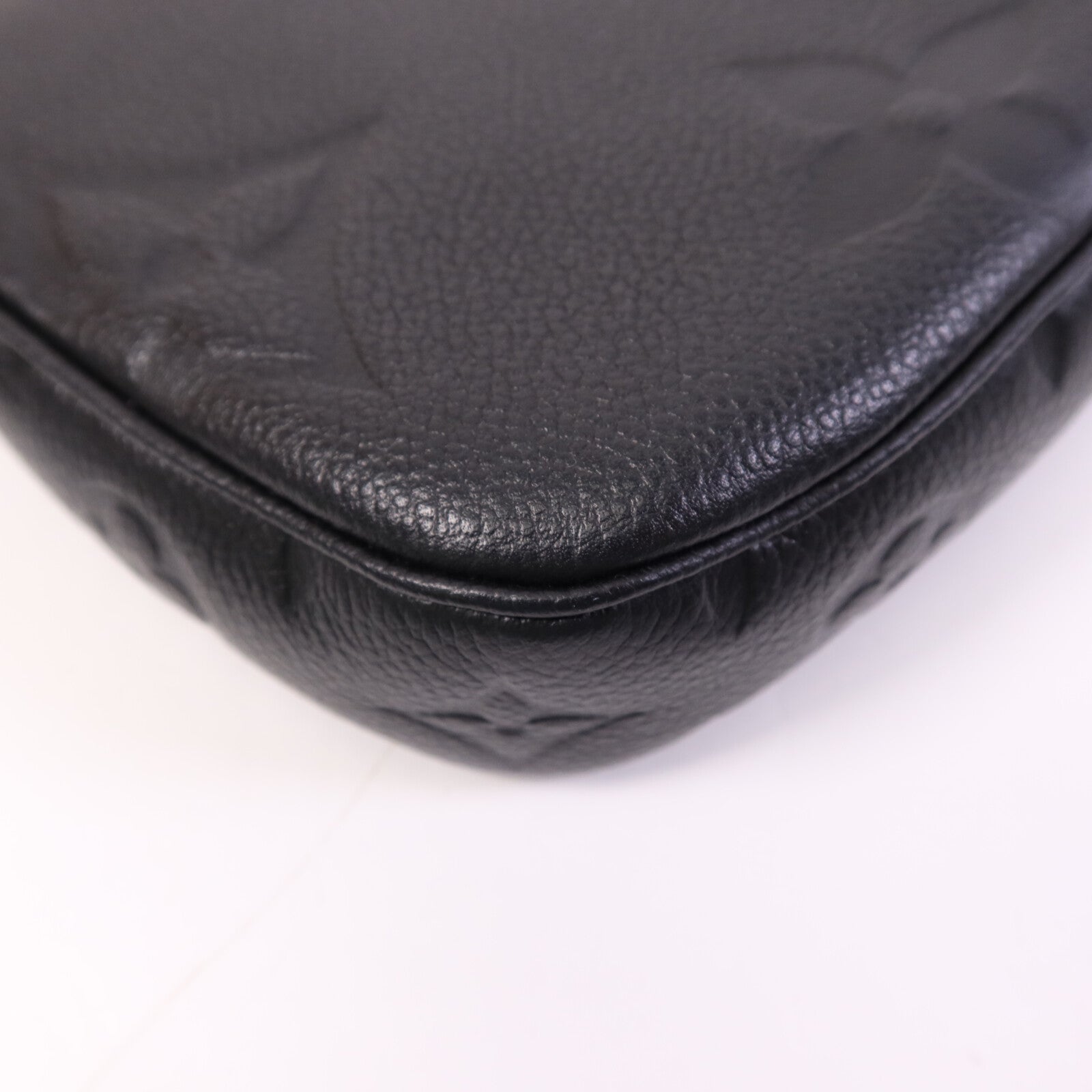 LOUIS VUITTON Monogram Empreinte Multi Pochette Accessoires金扣手挽肩背兩用袋